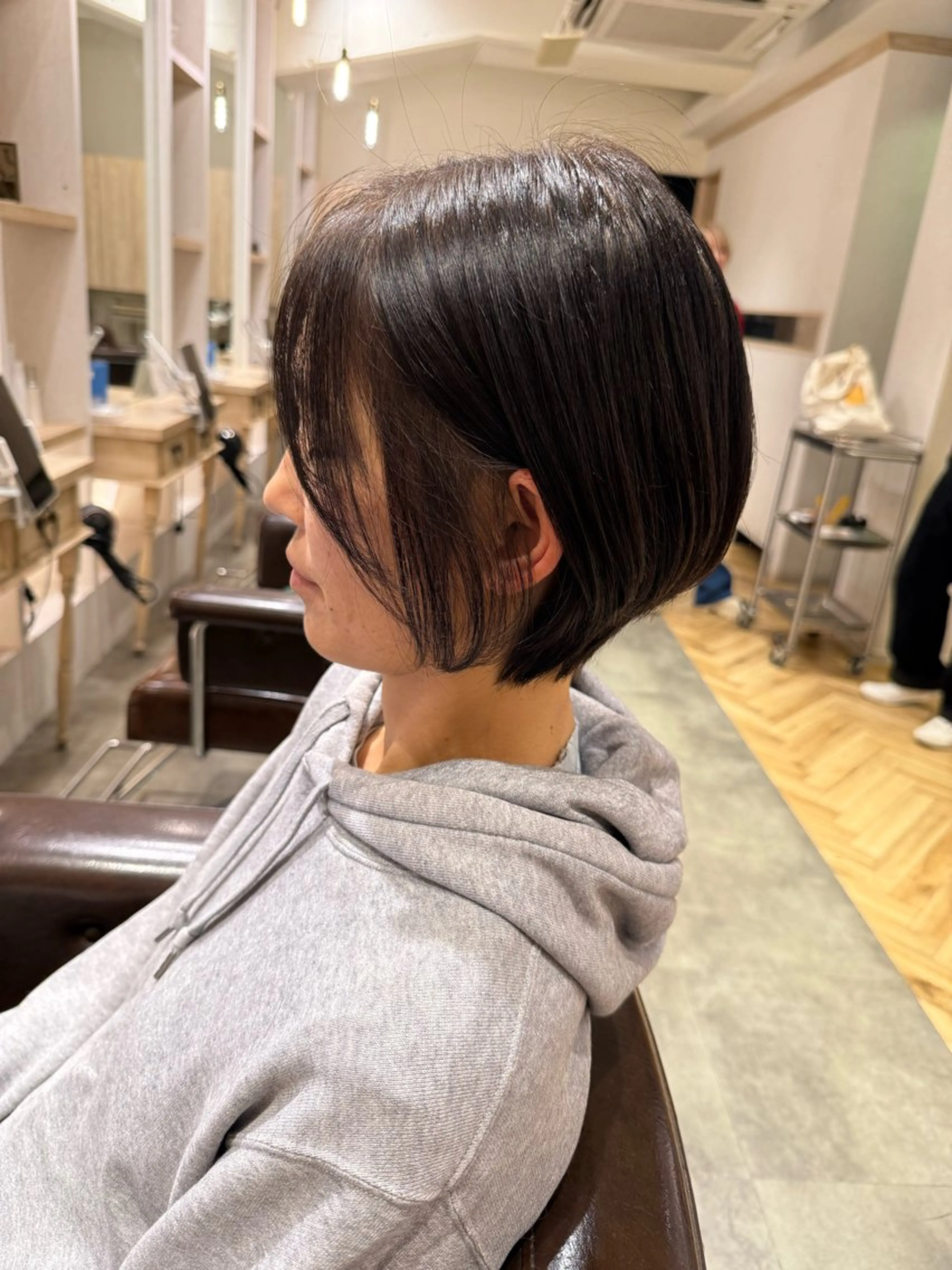 ショート ショートヘア 永沼 美月のヘアスタイル