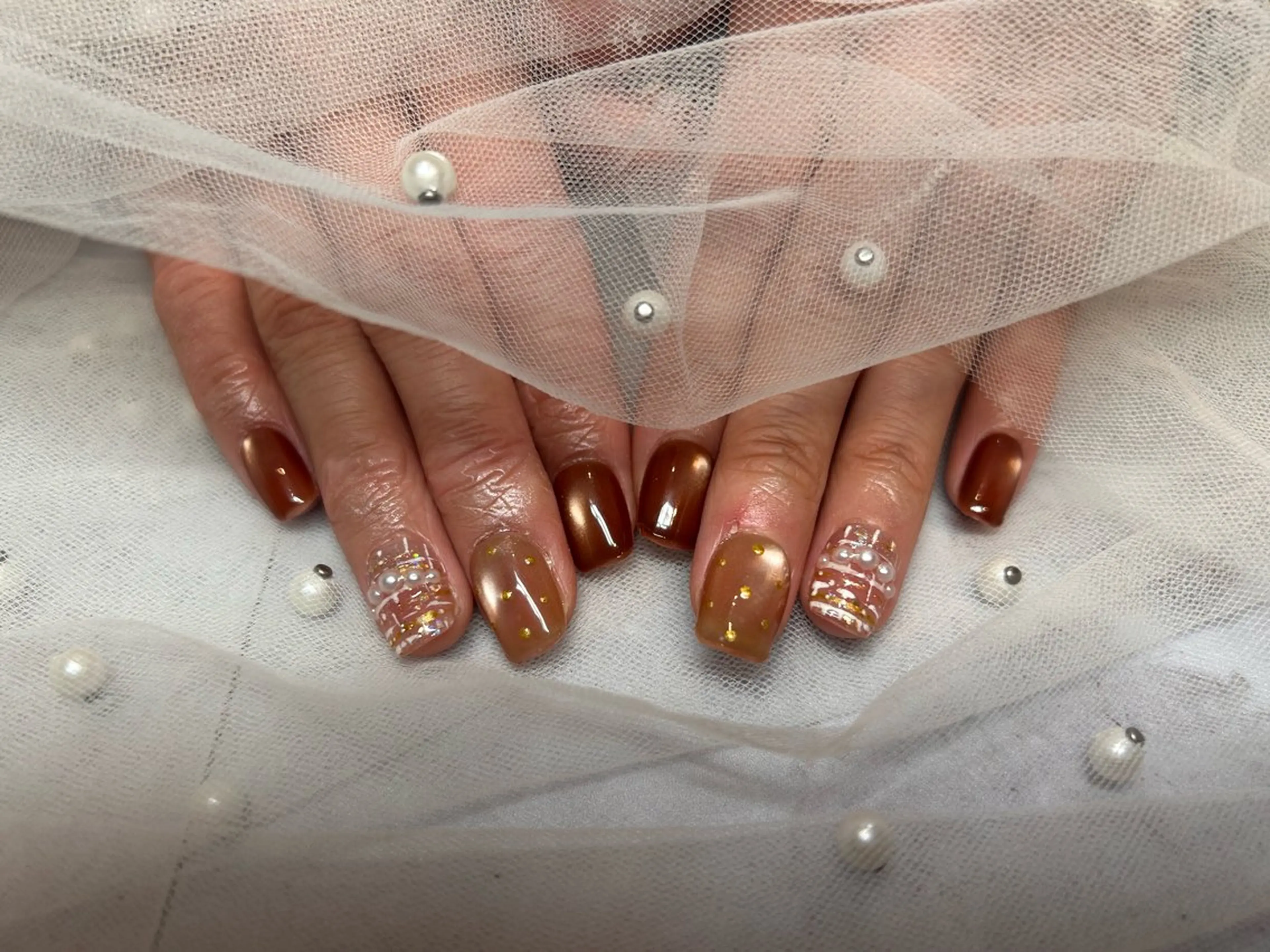 ネイル ネイルチップ EMINAL恵比寿 サラのネイルデザイン