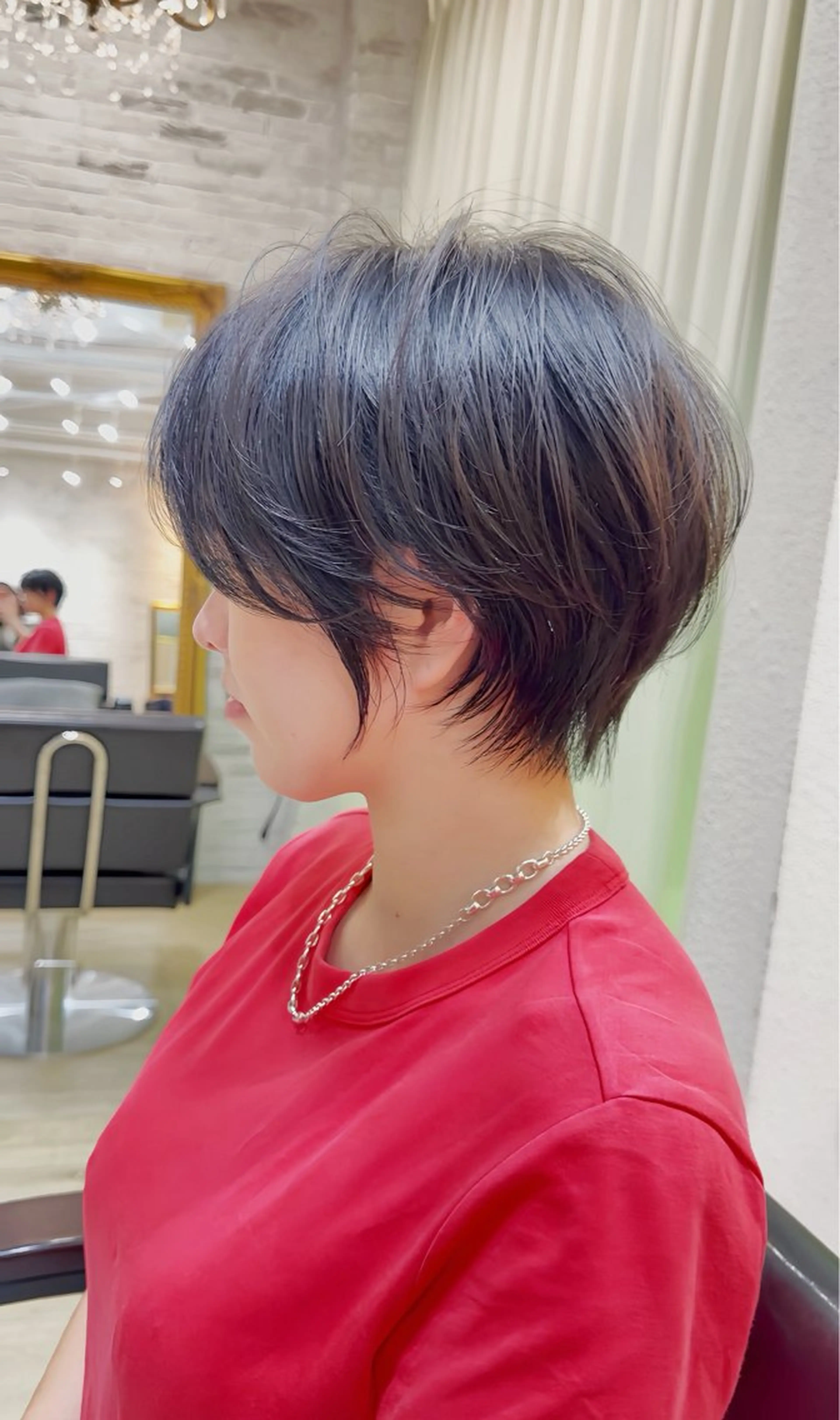 ショート カラー カット ヘアカラー トリートメント 心斎橋/ショート /ボブ/似合わせのヘアスタイル