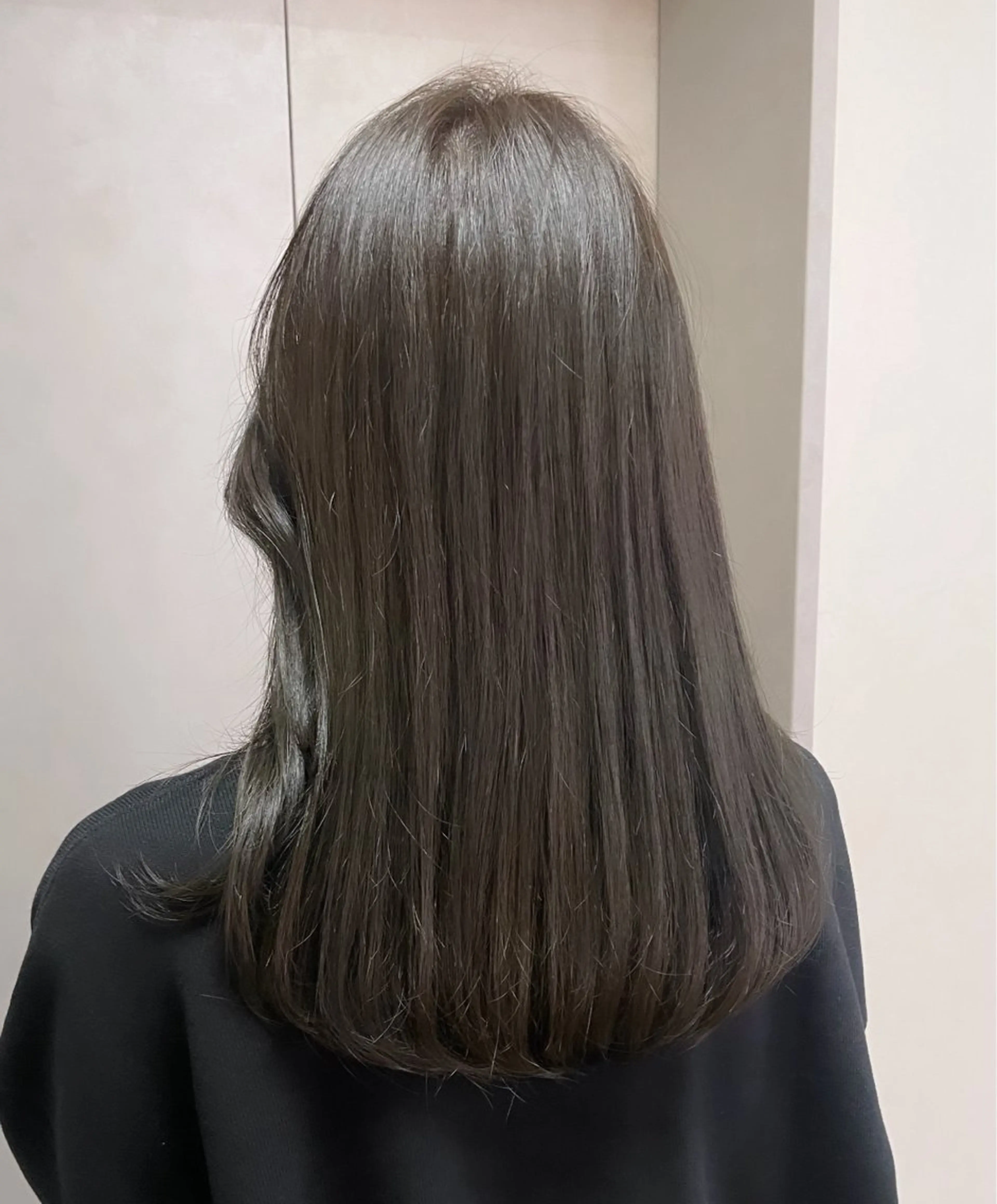 ミディアム カラー 暖色/オリーブカラー /中村未来🍒🫒のヘアスタイル