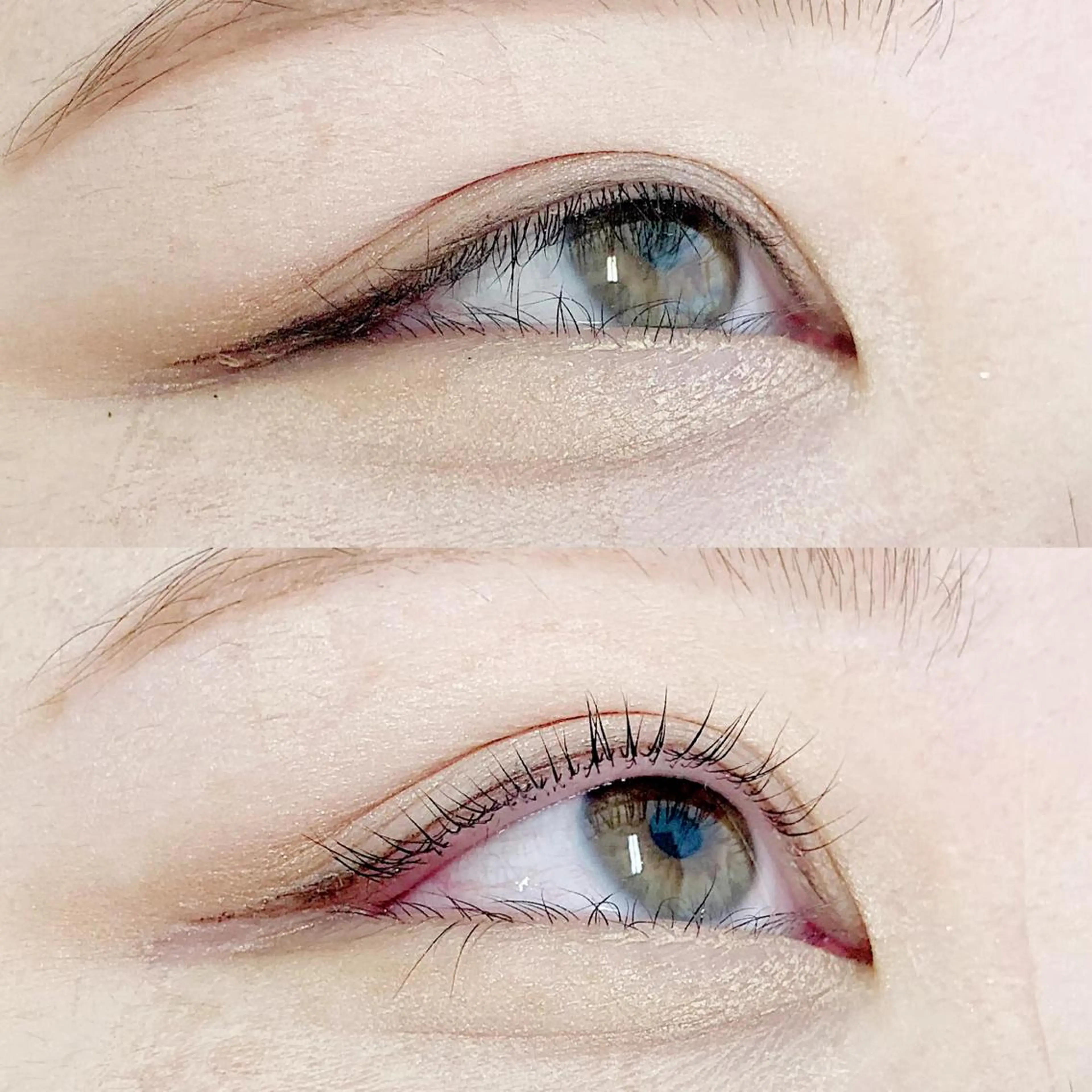 マツエク・マツパ パリジェンヌラッシュリフト 一重×まつ毛パーマ eyelash salon omeme所属・eyelash omemeのマツエク・マツパデザイン