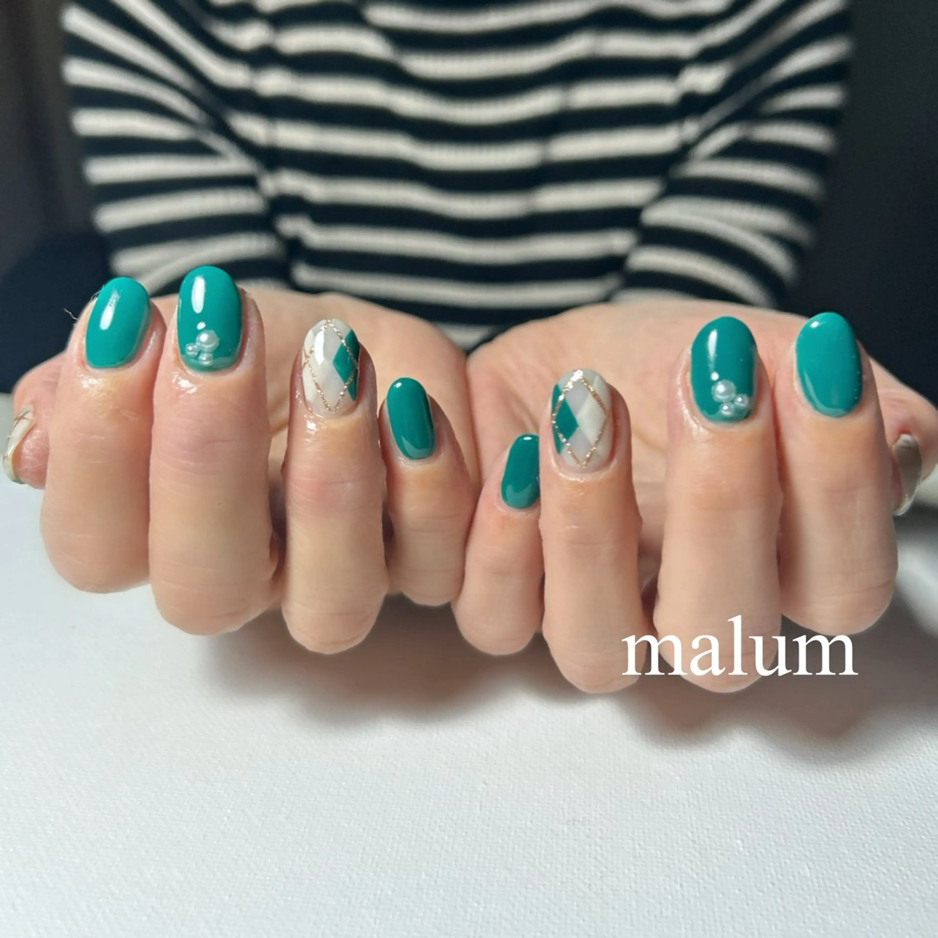ネイル ハンドネイル malum nailのネイルデザイン