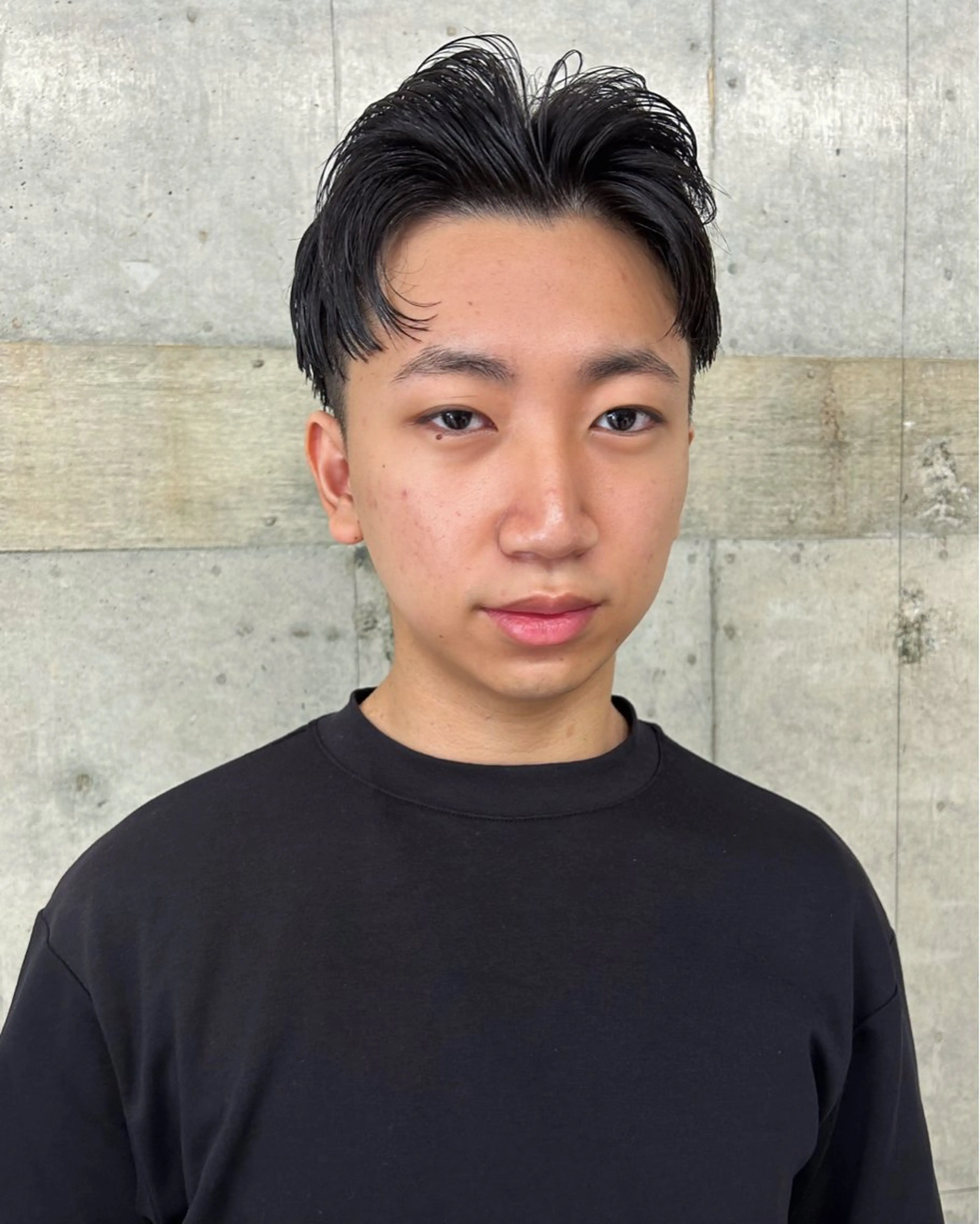 メンズ 柔らかいオリーブ🍃 カラーNatsumiのヘアスタイル