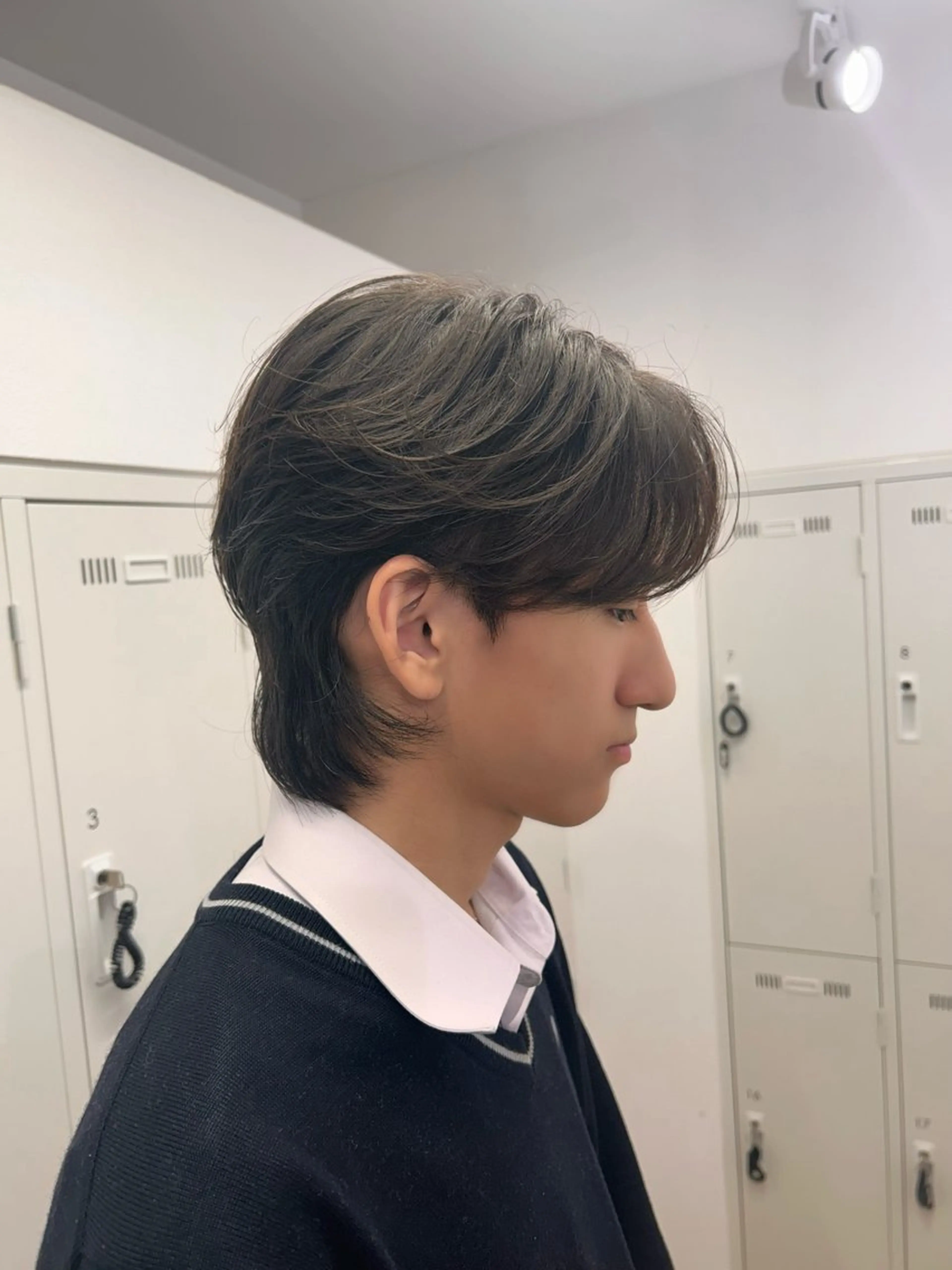 ミディアム パーマ メンズ カット パーマ トリートメント ♠️メンズ特化／ 社 由樹♠️のヘアスタイル