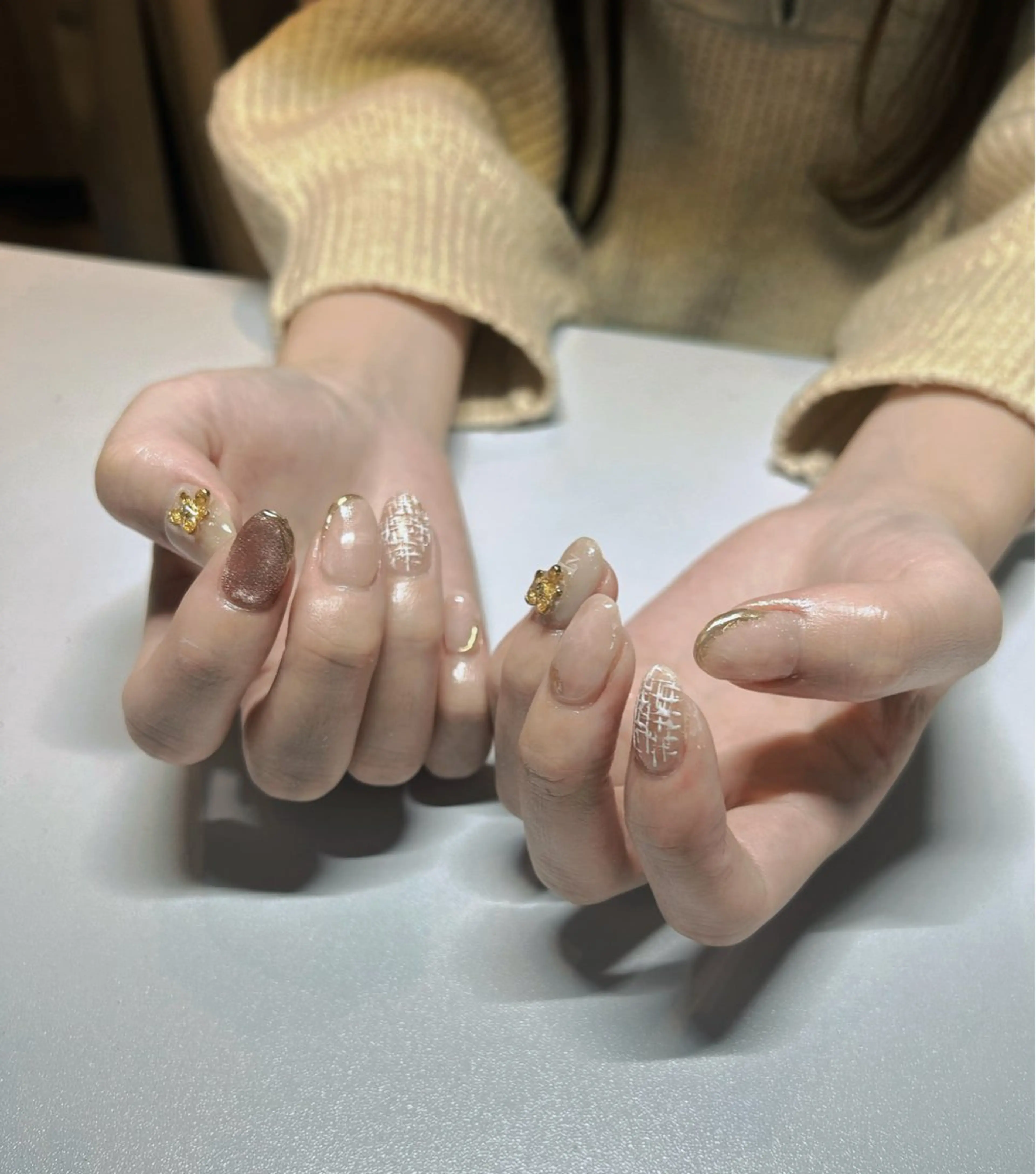 ネイル Maylie nail 大森店所属・大森Maylie Kayaのネイルデザイン