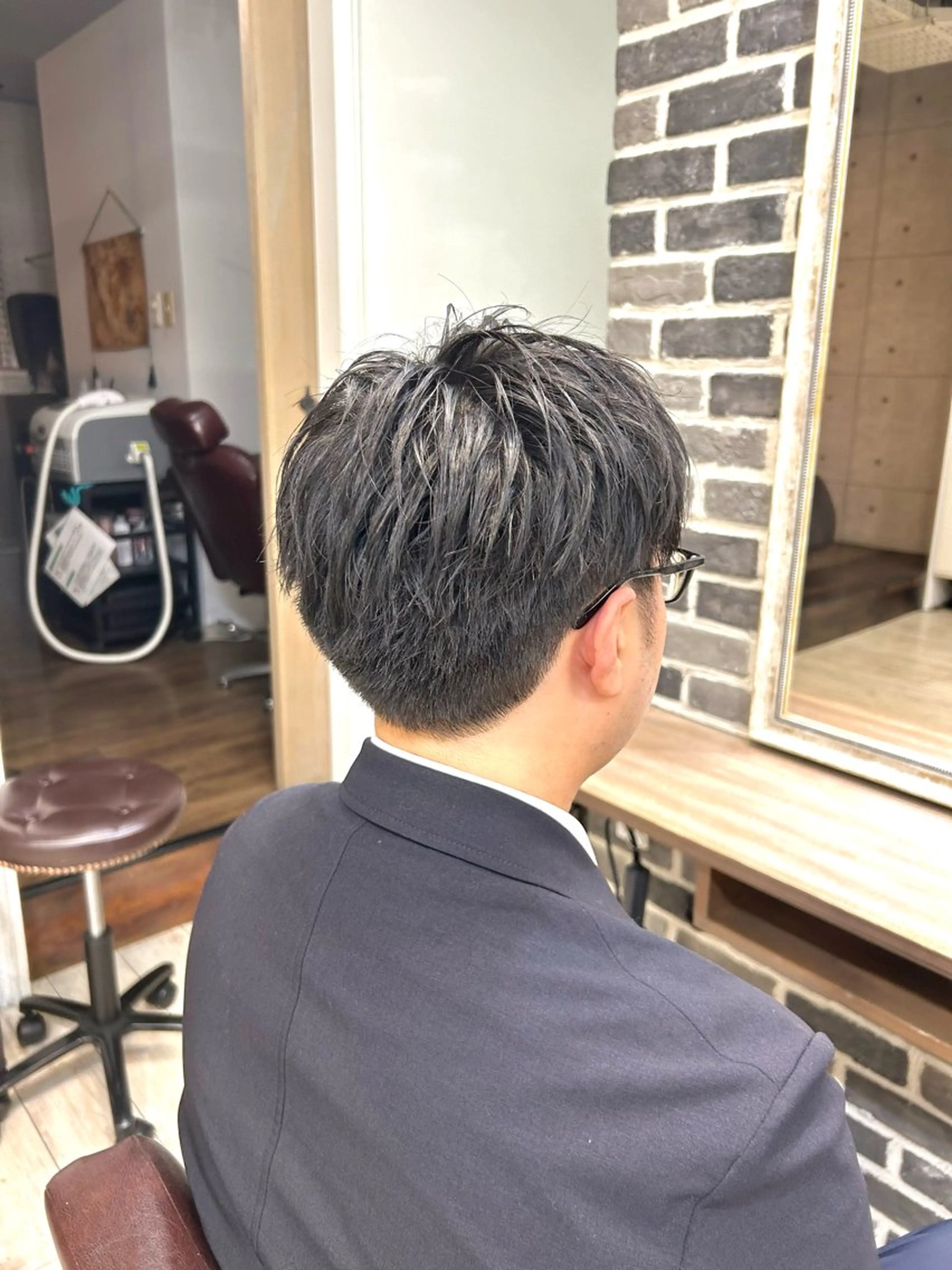 ショート メンズ 林 美佑のヘアスタイル