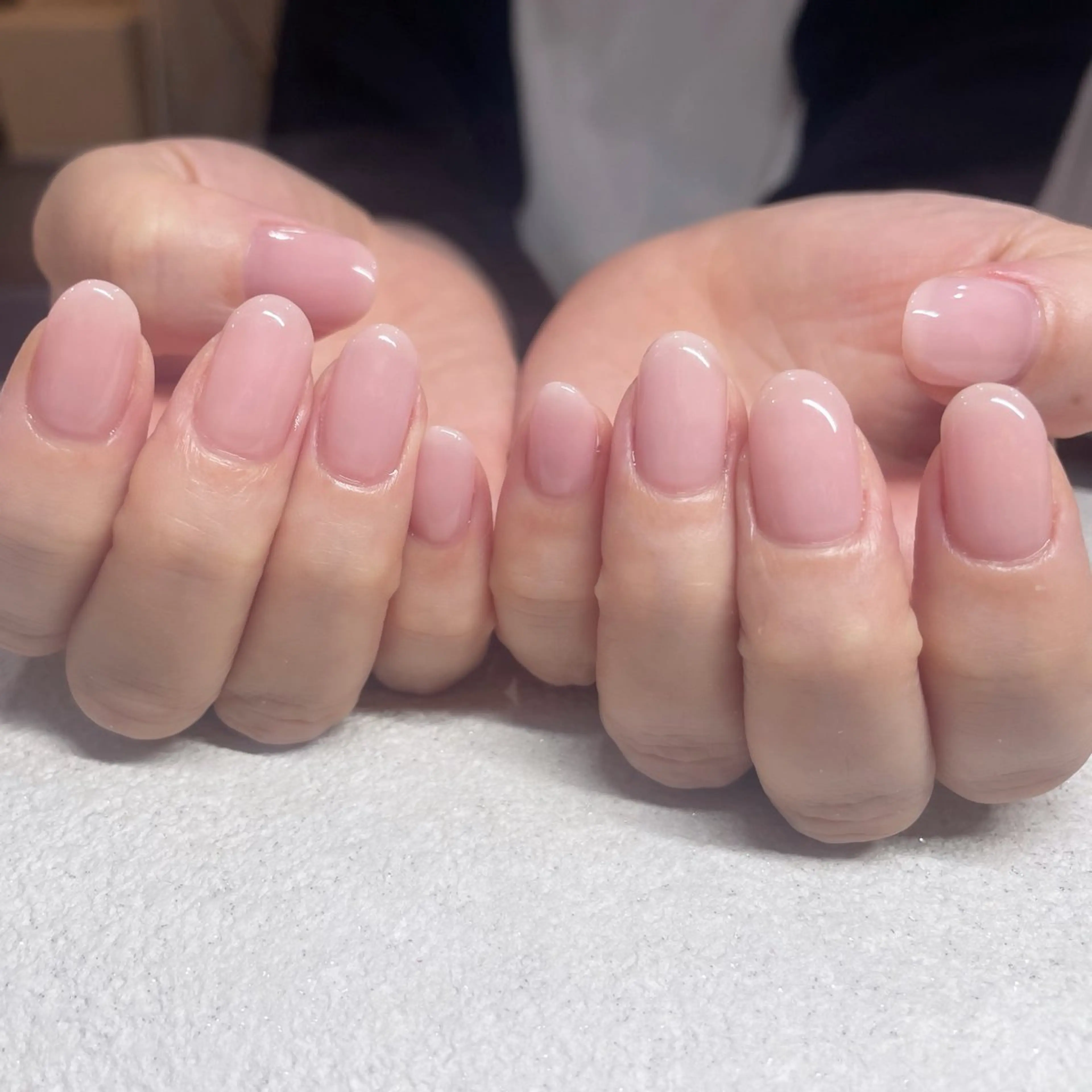 ネイル ワンカラーネイル パラジェルサロン 大人女性が通うサロンのネイルデザイン