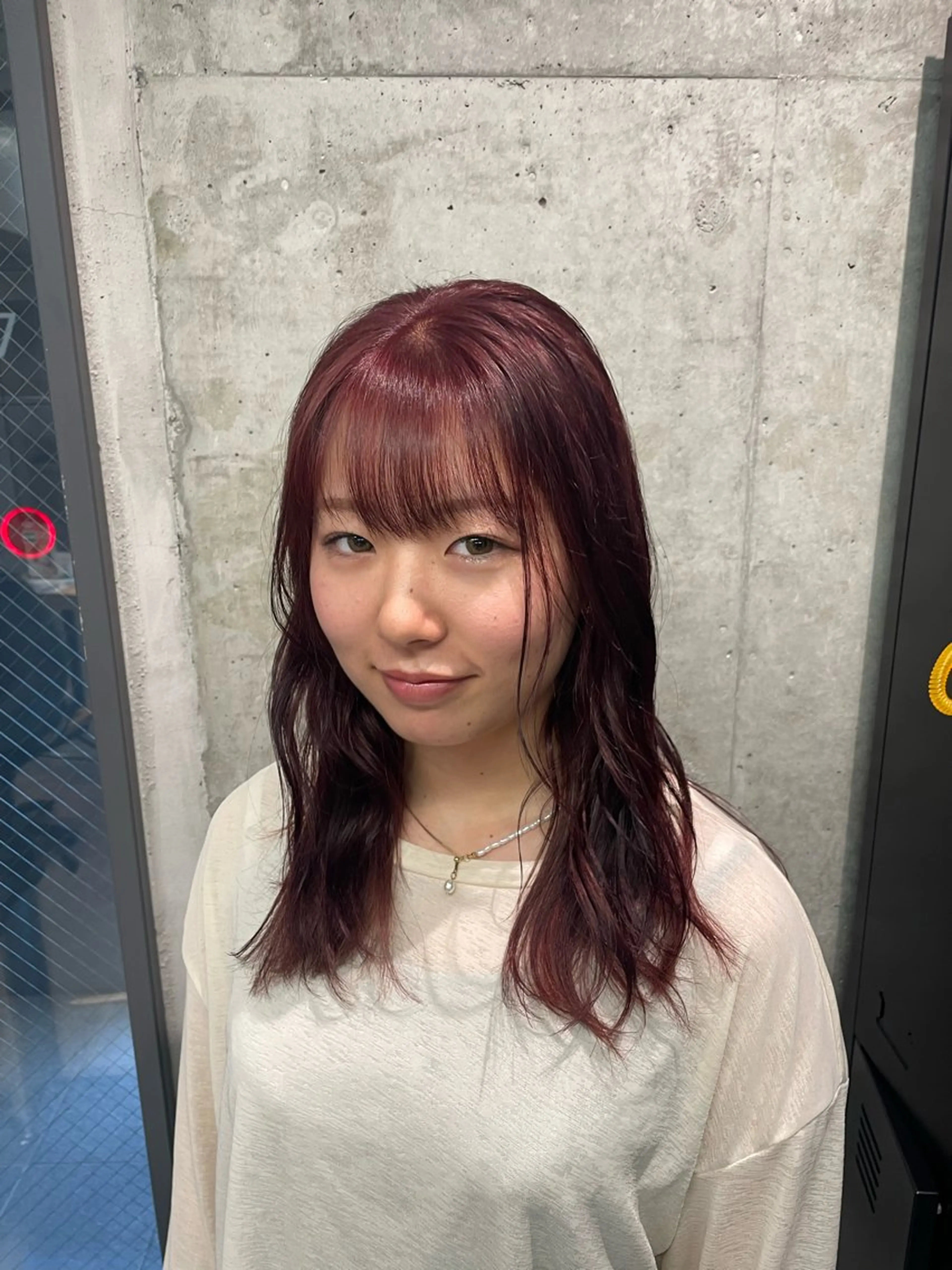 セミロング PANOLA下北沢所属・PANOLA下北沢 中川夢菜のヘアスタイル