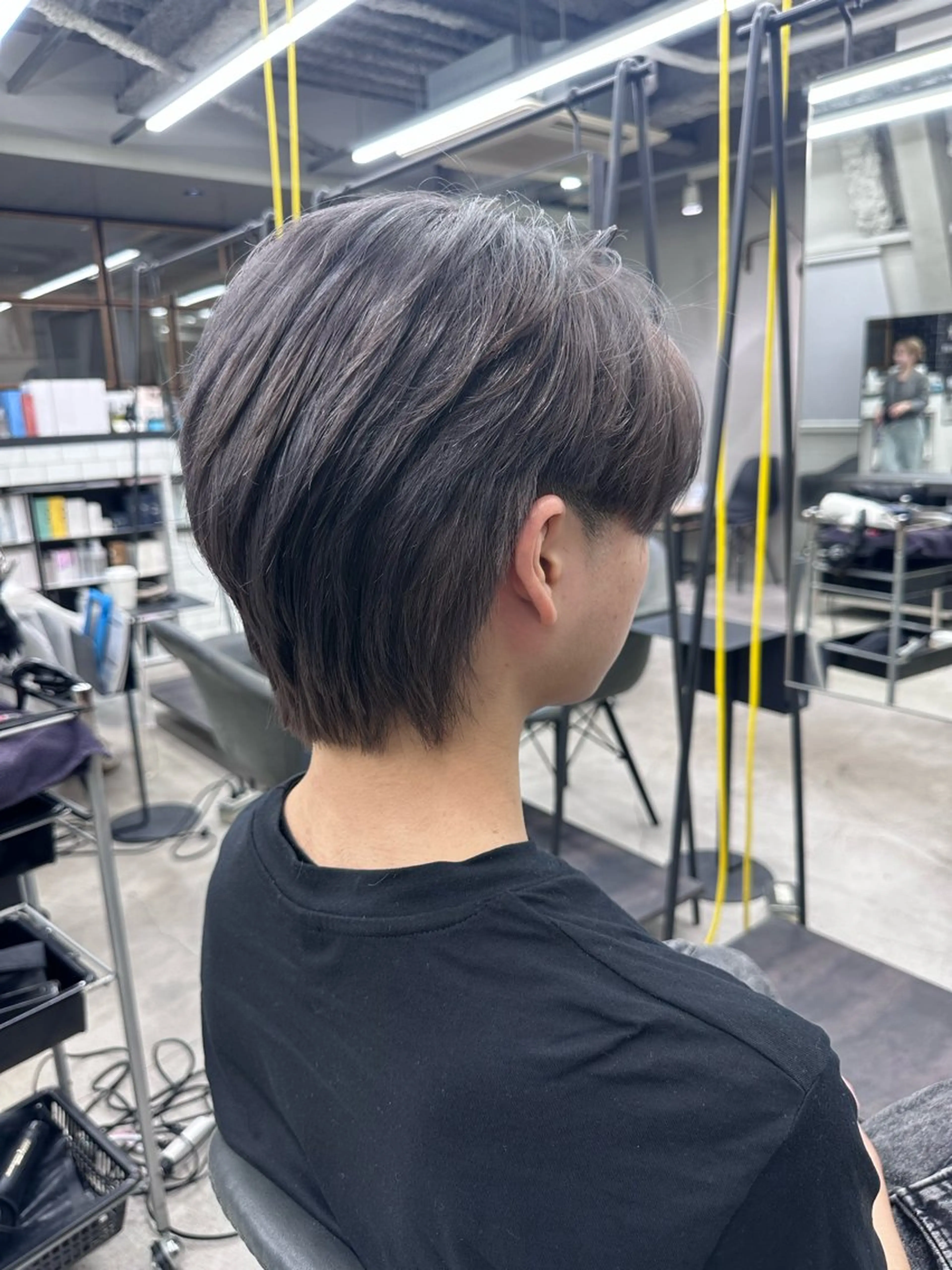 ショート カラー メンズ ヘアカラー トリートメント メンズカット/パーマ /縮毛矯正😎ともかのヘアスタイル