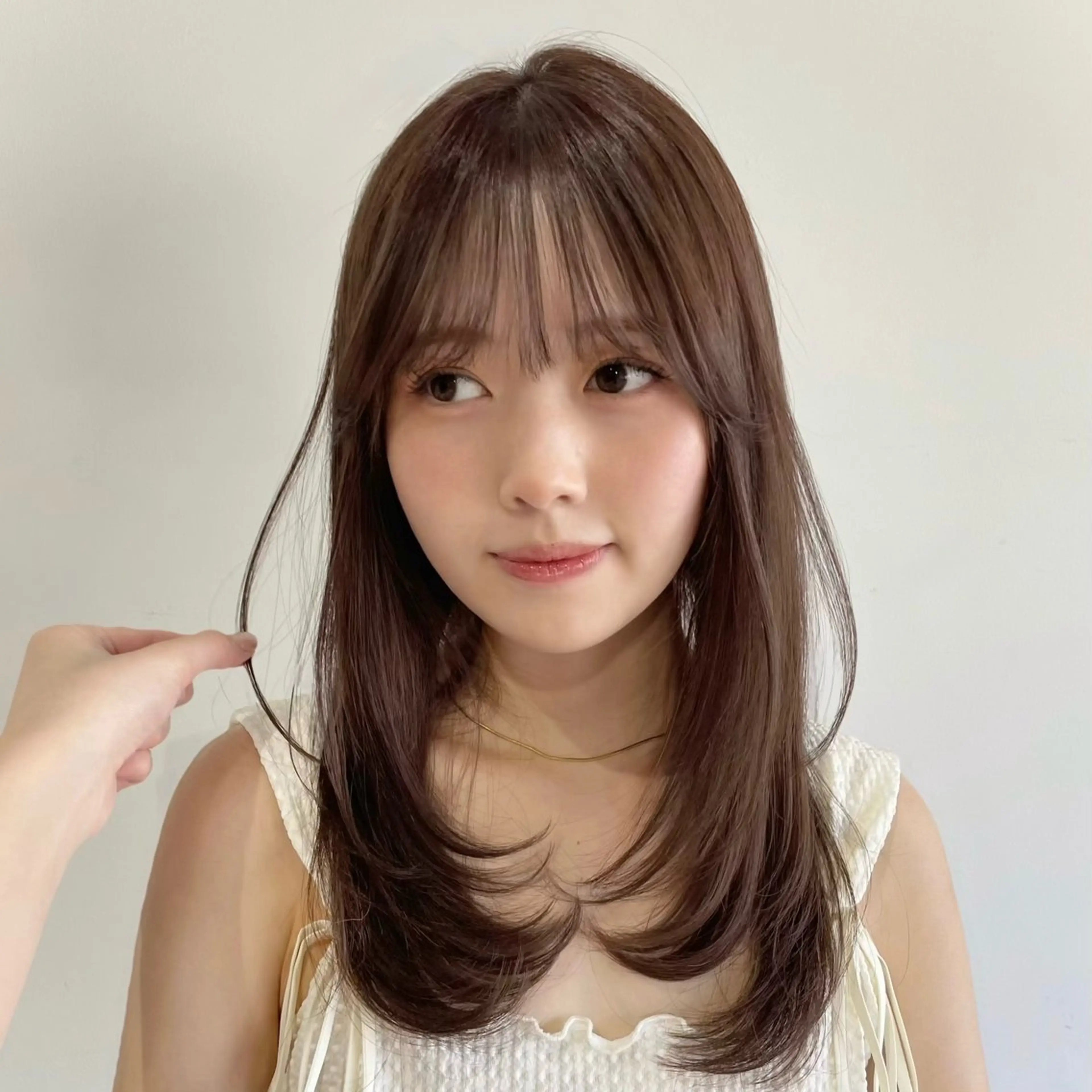 ミディアム カラー レイヤーカット カット レイヤー/艶カラー /sora🌙✨️のヘアスタイル