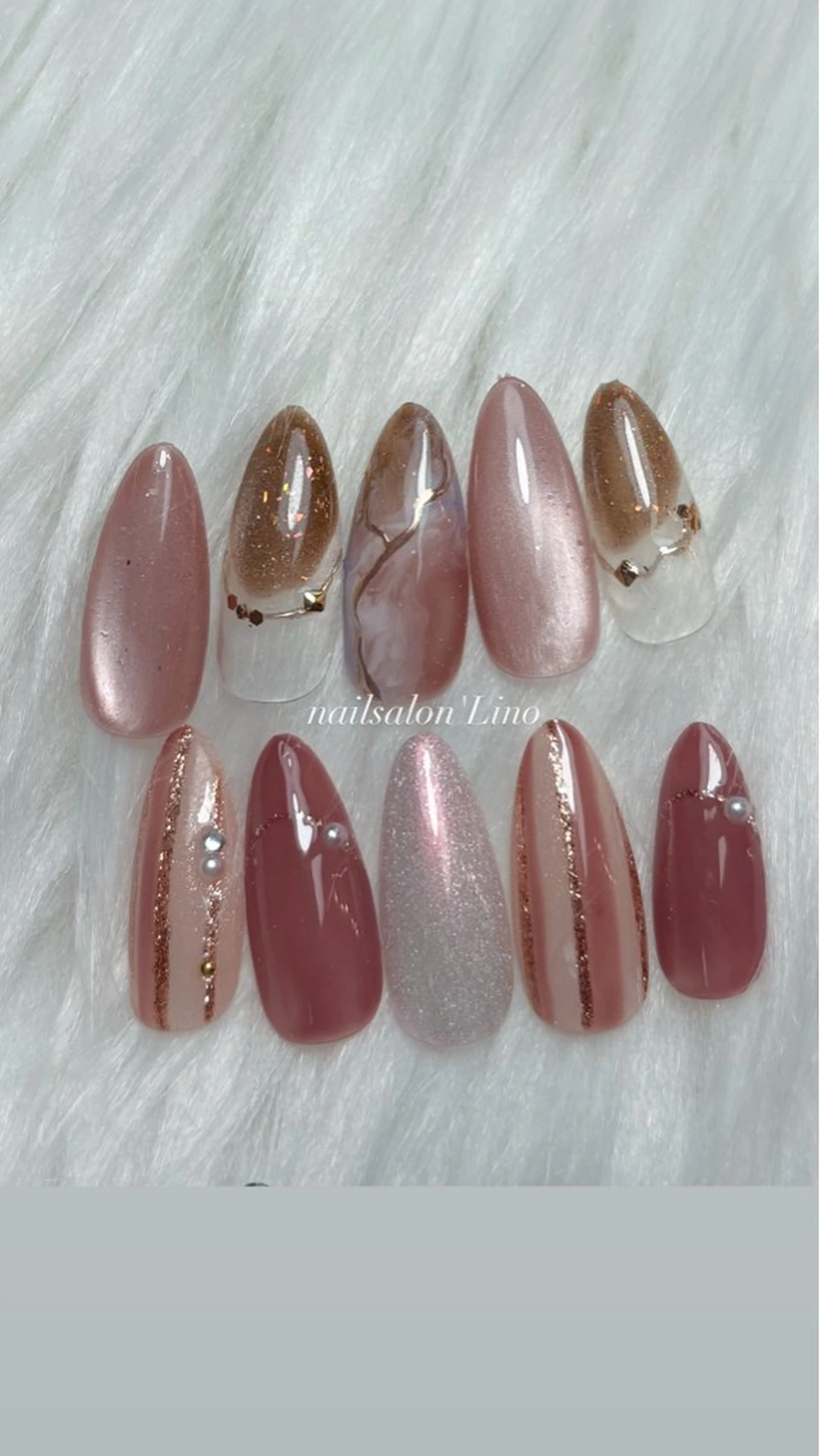 ネイル Lino𓂃⟡.· Chizuruのネイルデザイン