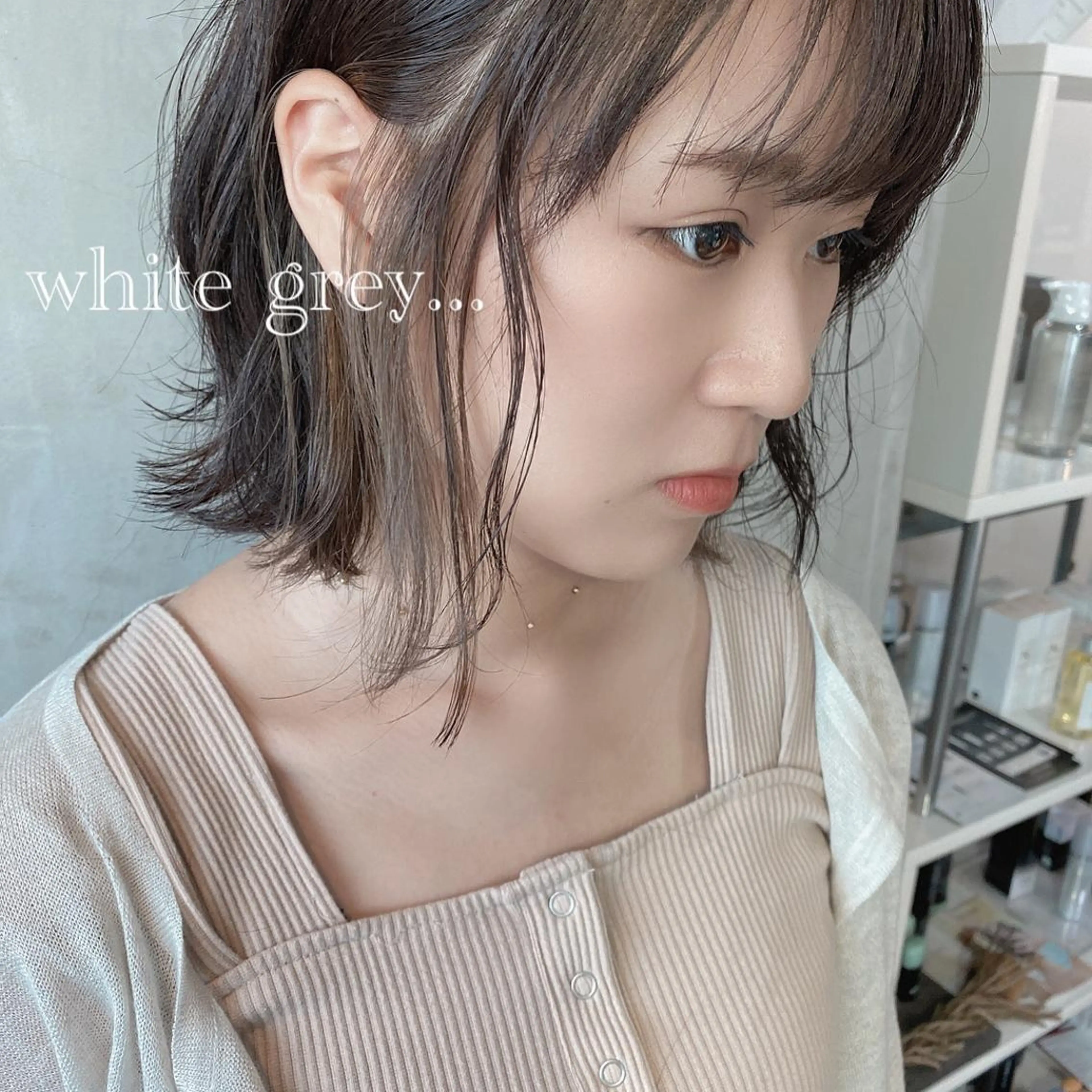 ショート カラー ヘアアレンジ stylist/蛯谷 珠里のヘアスタイル