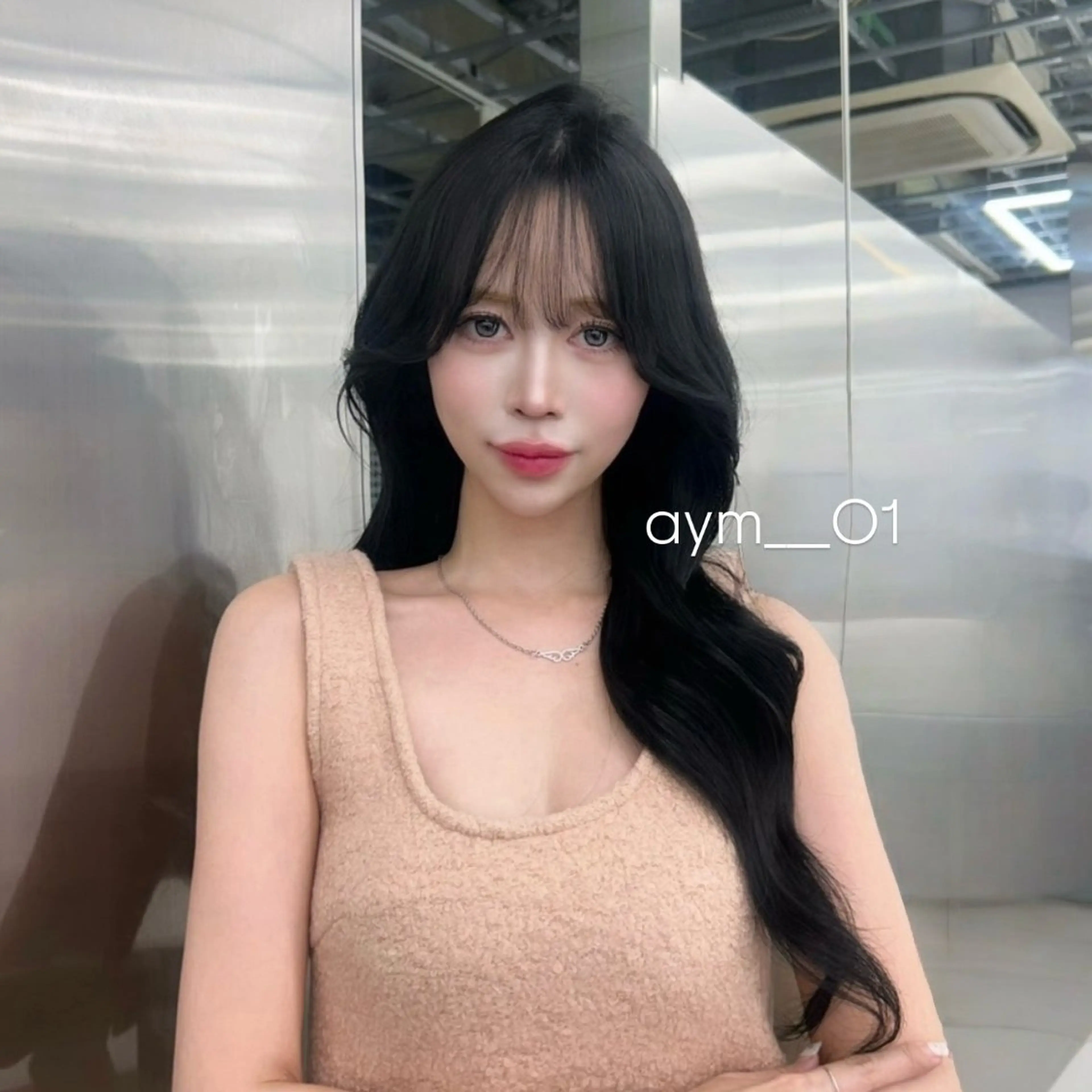 ロング カット ヘアカラー トリートメント 銀座/韓国ヘア🤍 レイヤーAYUMIのヘアスタイル