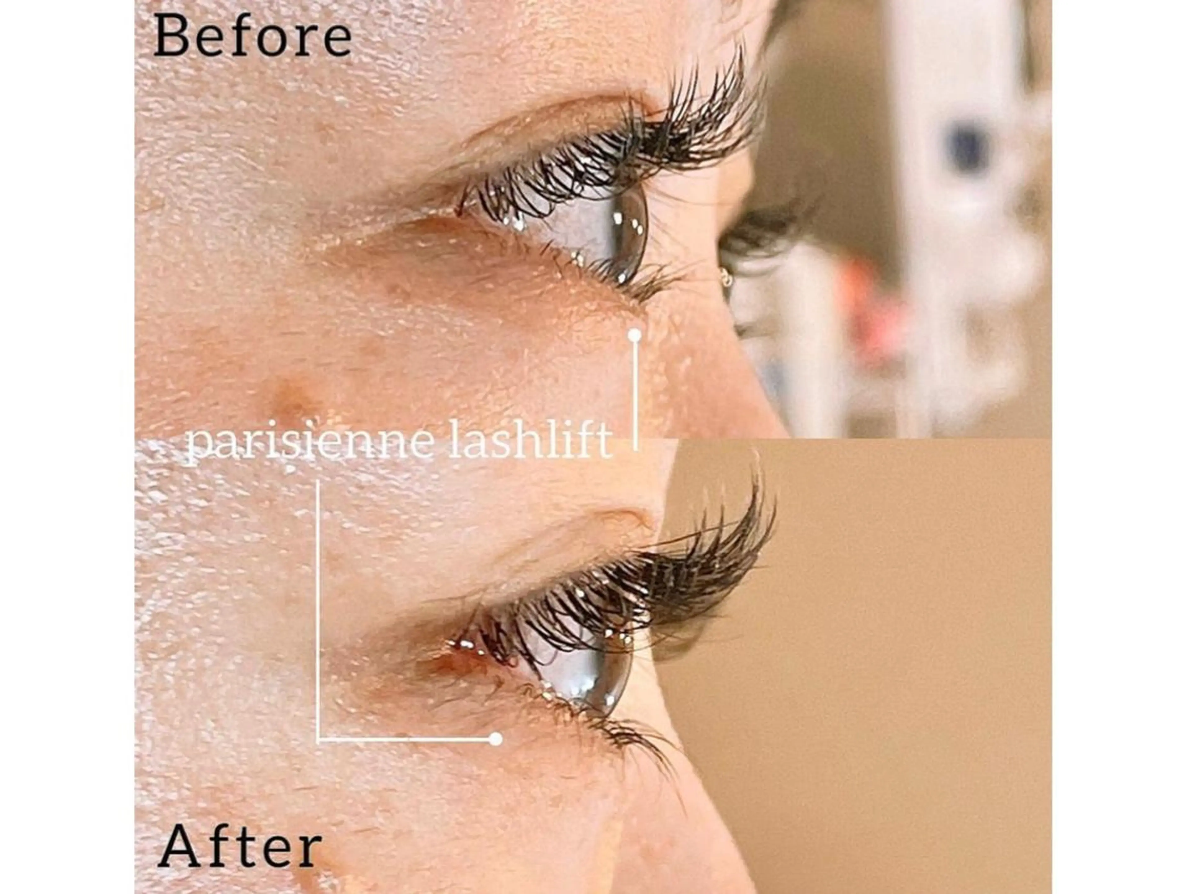 マツエク・マツパ アイブロウ パリジェンヌラッシュリフト 下まつげエクステ 一重×まつ毛パーマ マツパ lovit ラビットのマツエク・マツパデザイン