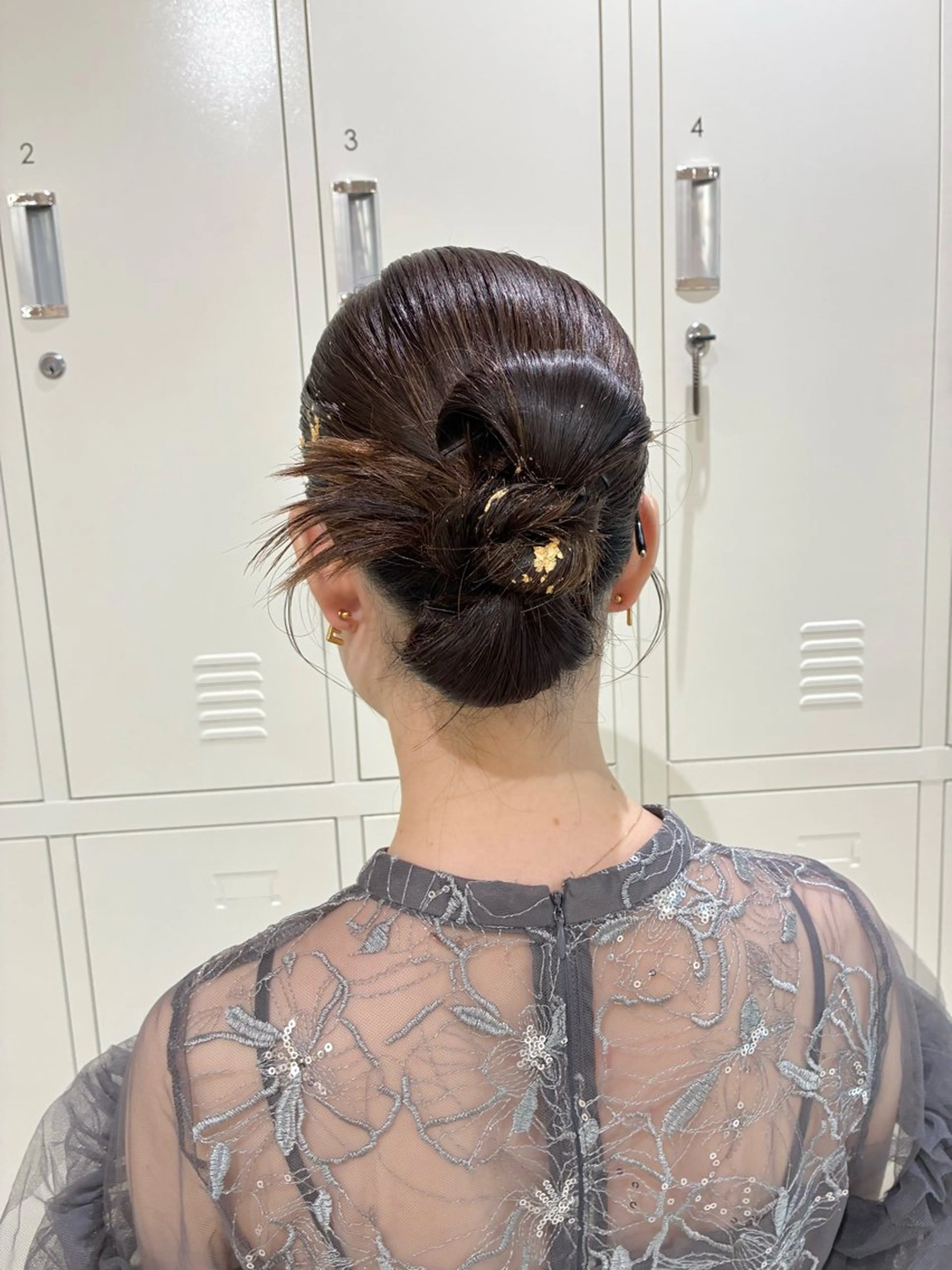 ロング ヘアセット 縮毛矯正/髪質改善 FACE。ゆのんのヘアスタイル