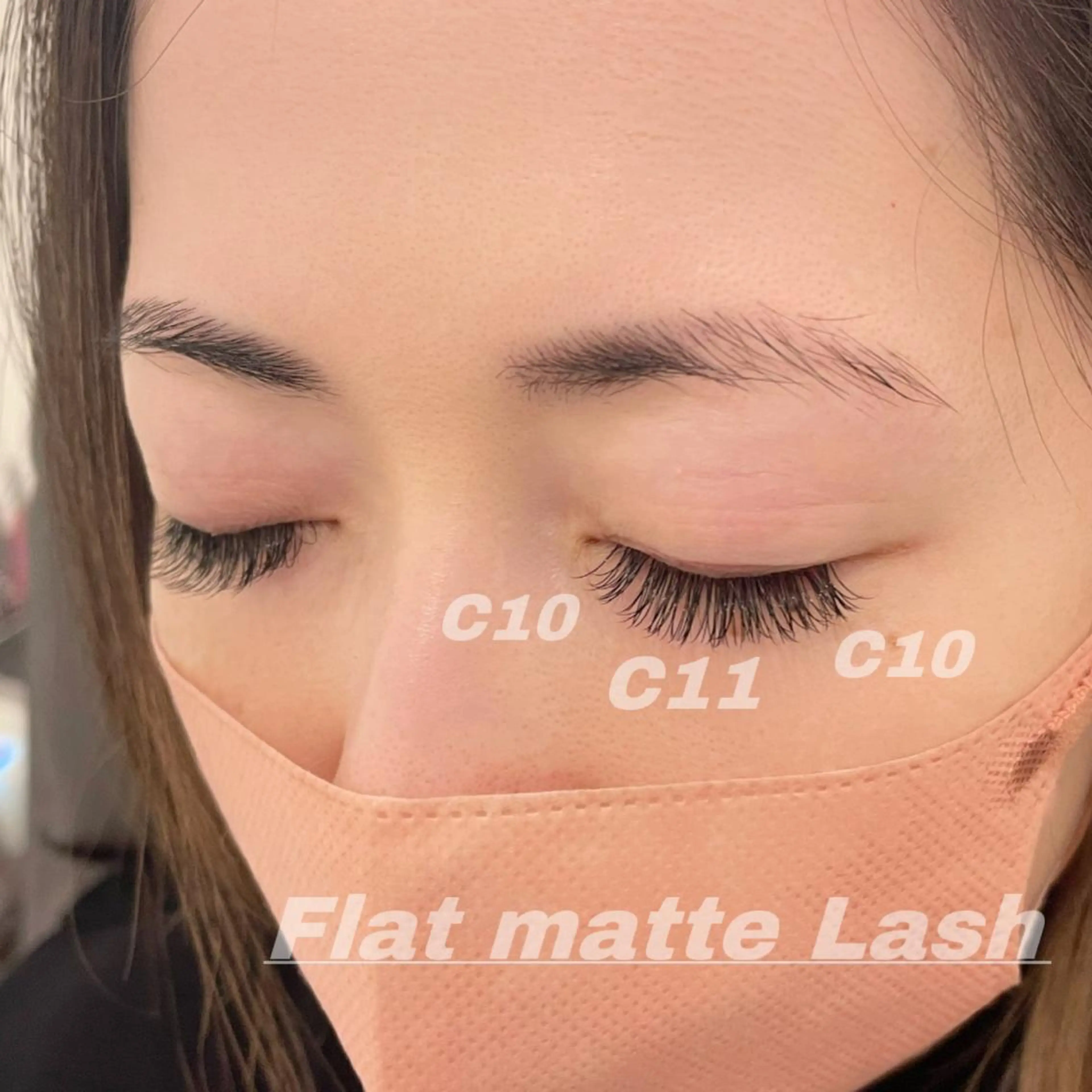 マツエク・マツパ Cカール フラットラッシュ Eye ELSA lash栄店の眉毛・アイブロウイメージ