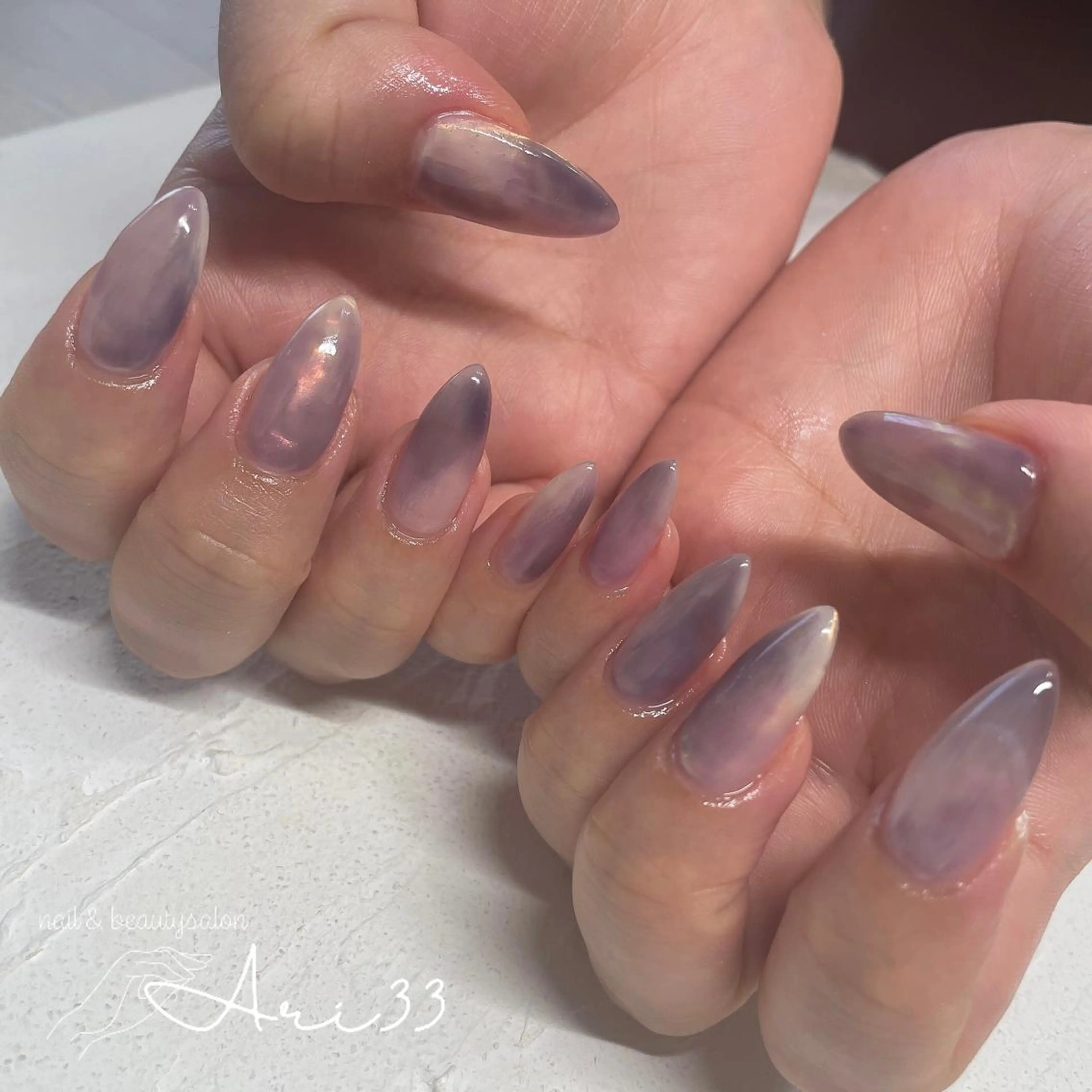 ネイル ハンドネイル プライベートサロン Ari33nailのネイルデザイン
