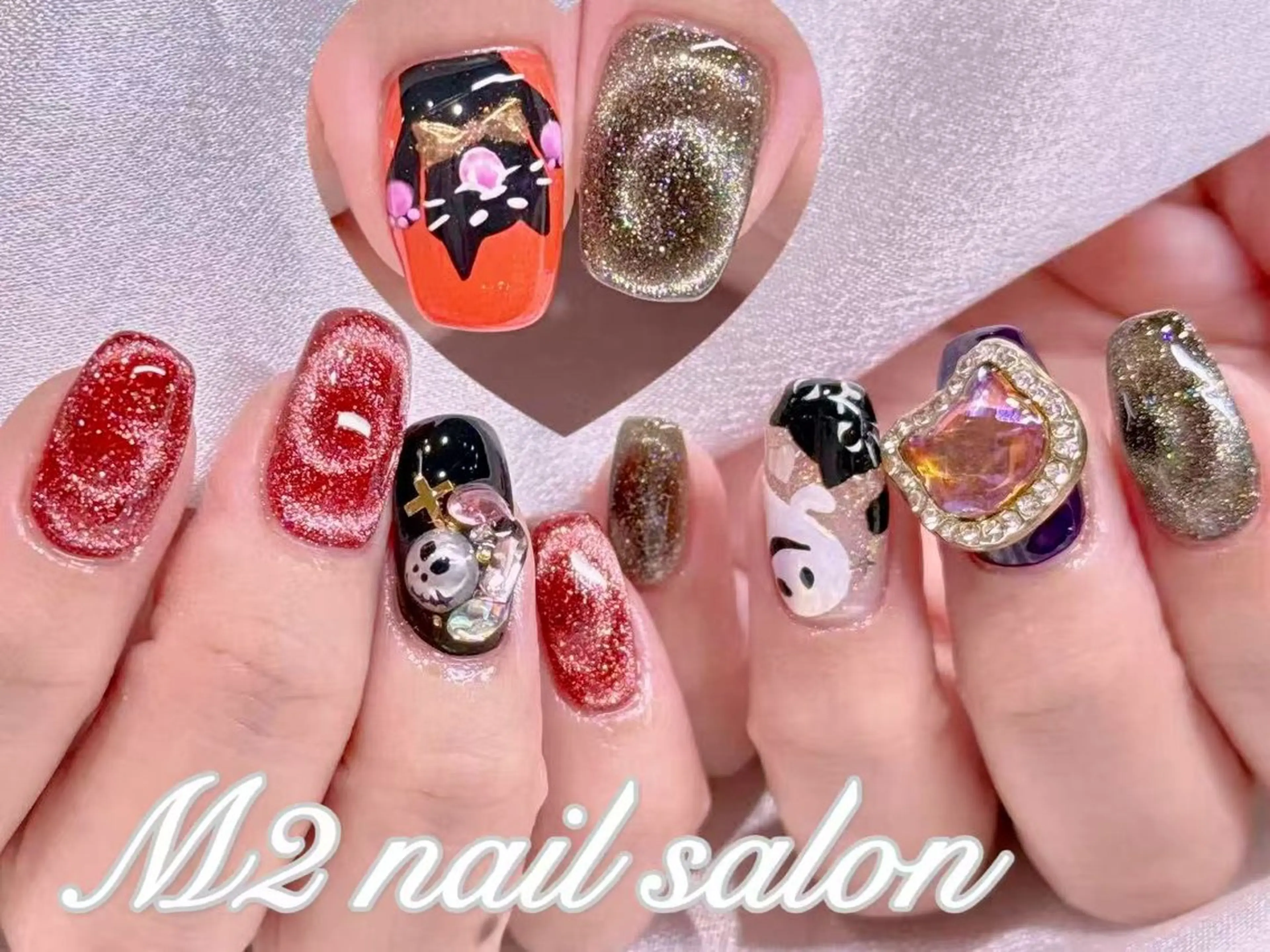 ネイル ハンドネイル エムズ エムズのマツエク・マツパデザイン