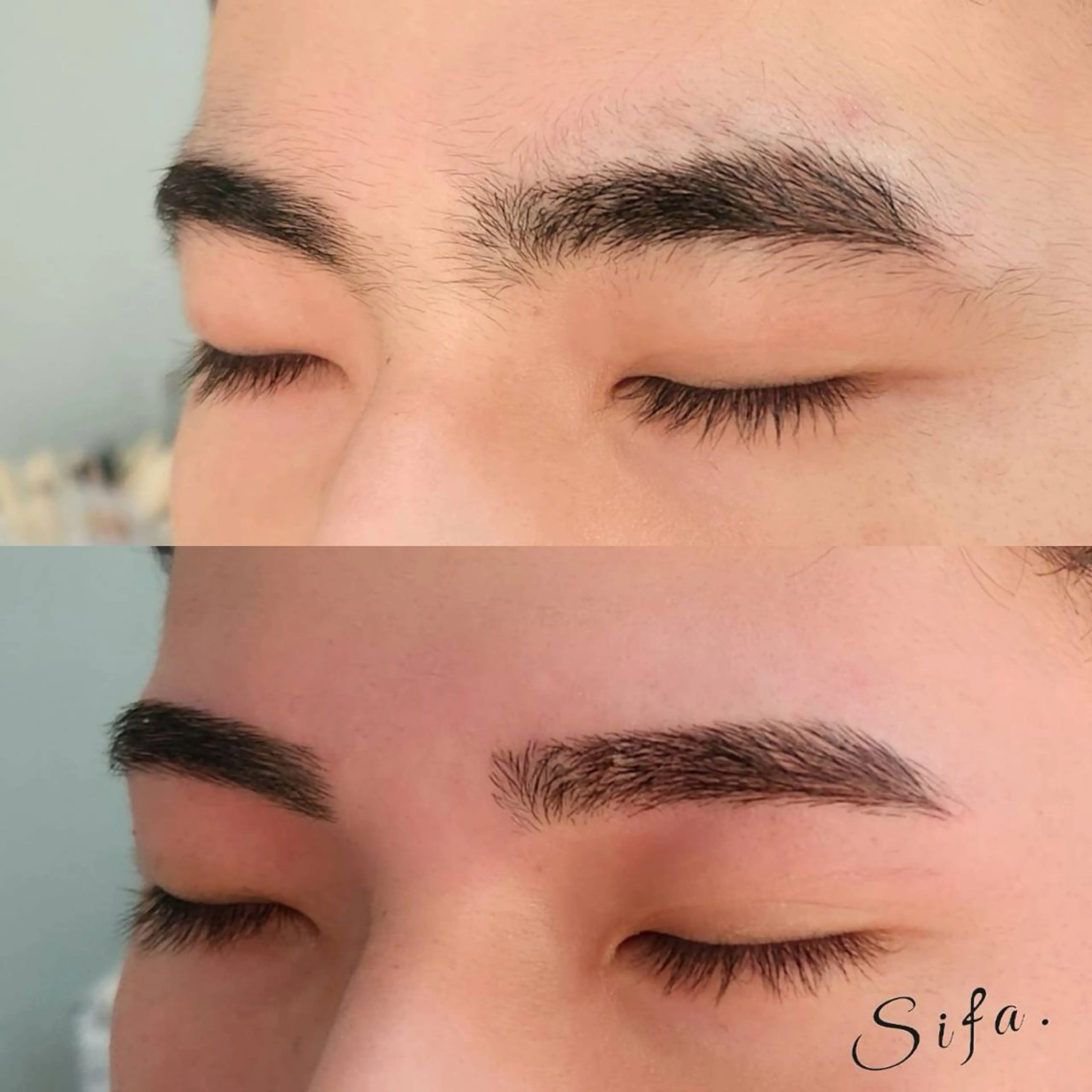 メンズ アイブロウ メンズアイブロウ eyelash salon  Sifa所属・Sifa(シファ)2 0代向けまつげサロンのマツエク・マツパデザイン
