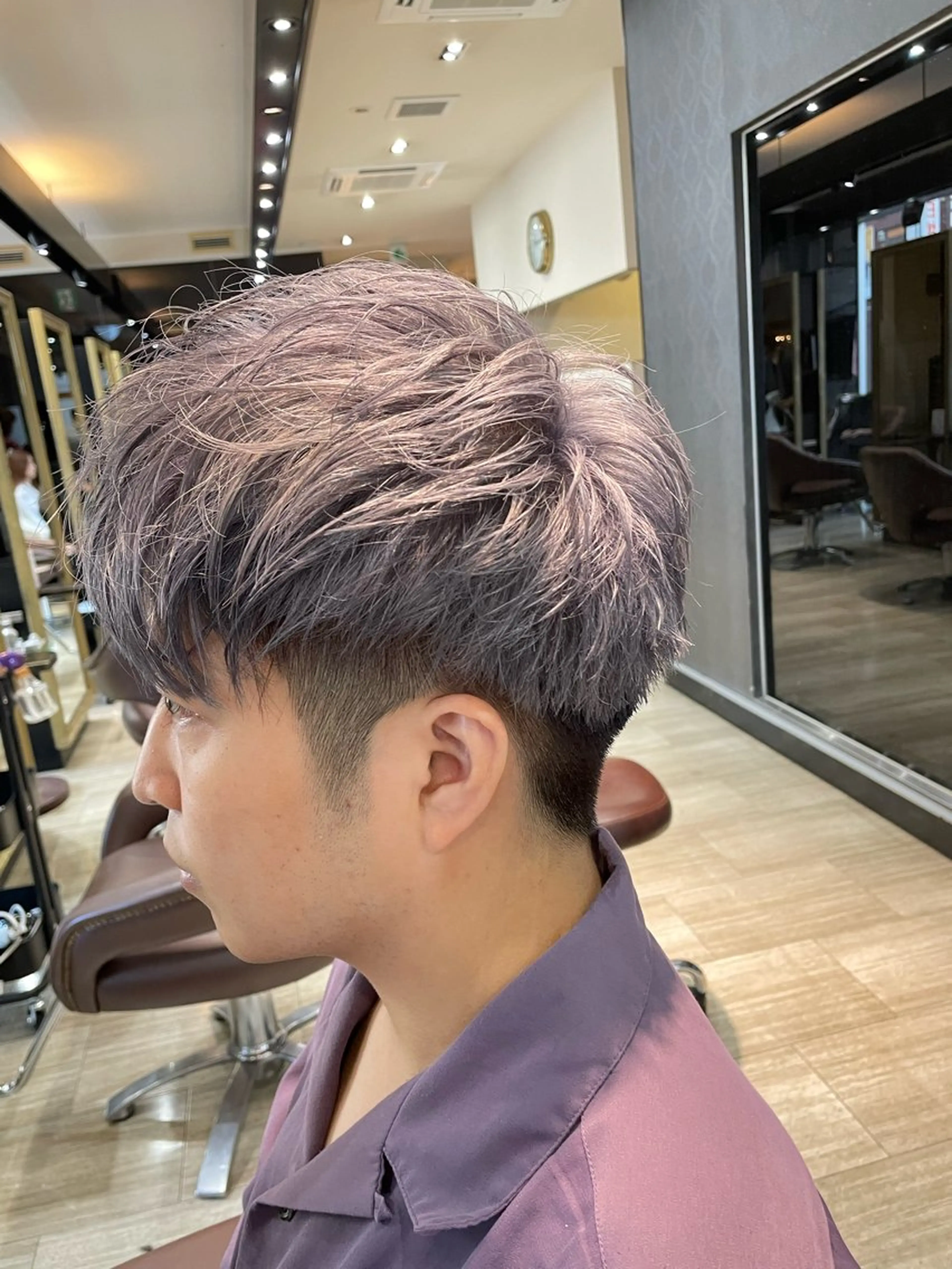 カット＋ダブルカラー（ケアブリーチ込み）の写真