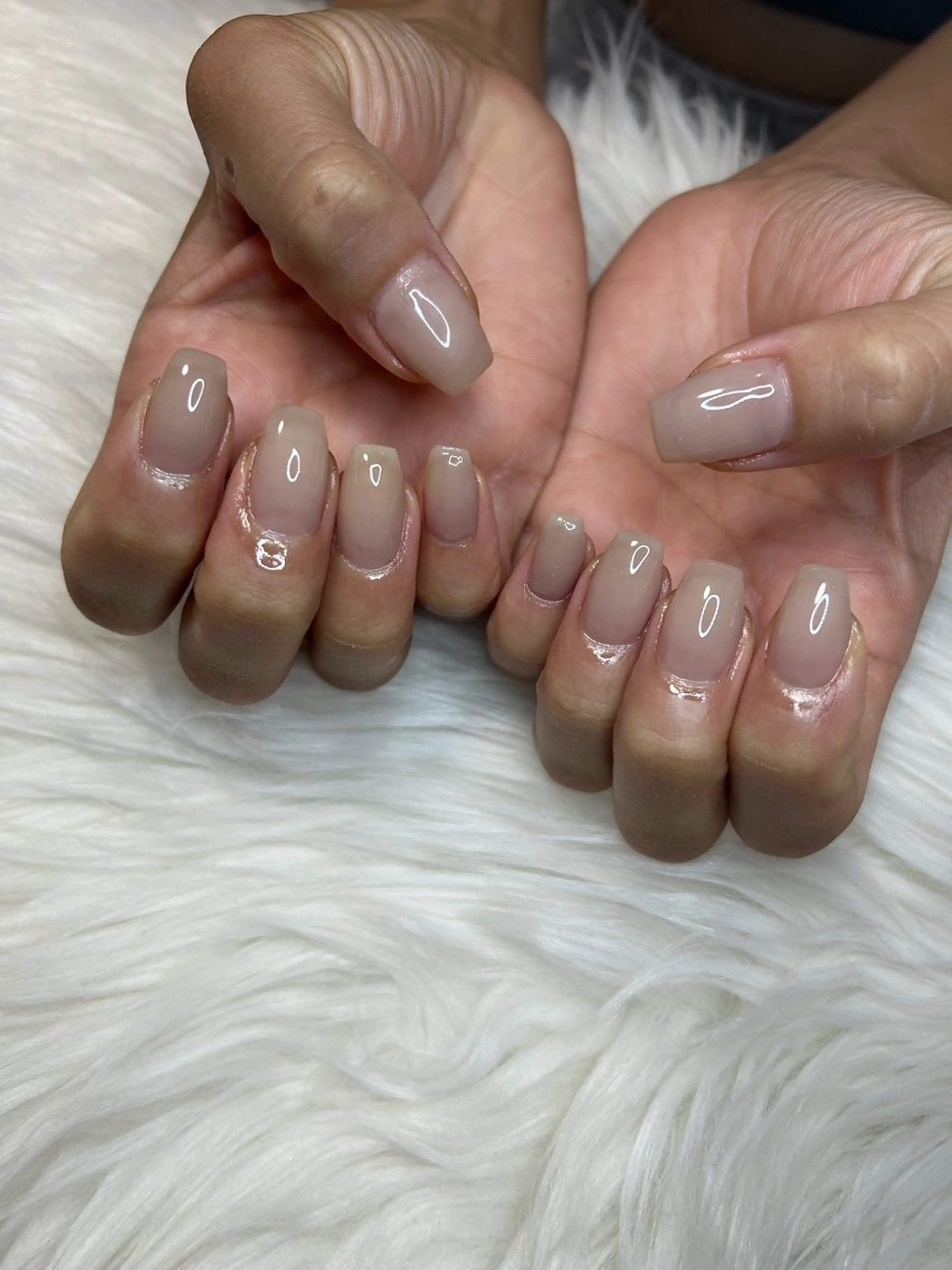 ネイル ワンカラーネイル Lala nailのネイルデザイン