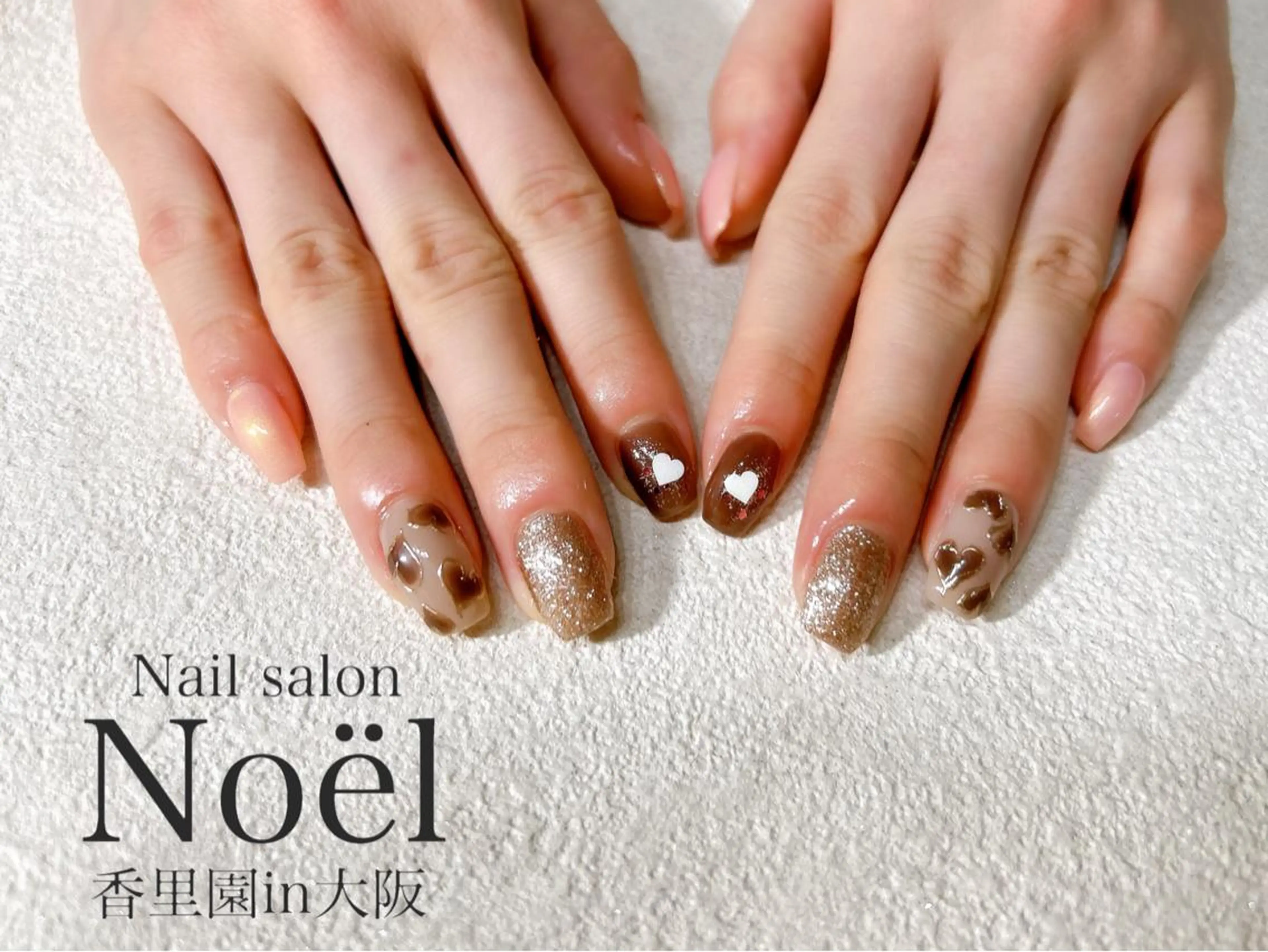 ネイル ハンドネイル Nailsalon  &Noel所属・もも 🍑のネイルデザイン