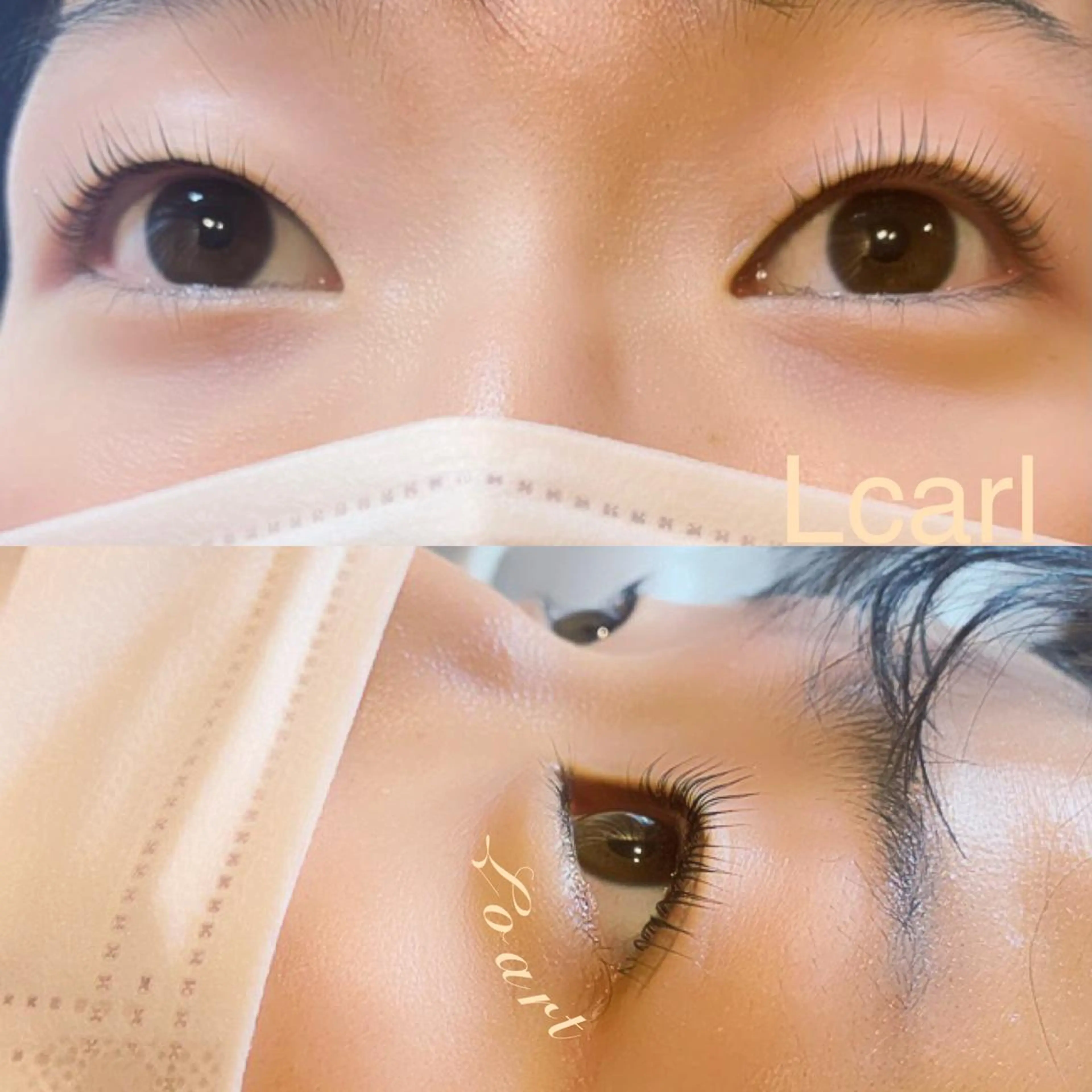 マツエク・マツパ Lカール ＫＵＯＮ✧ REIMIのマツエク・マツパデザイン