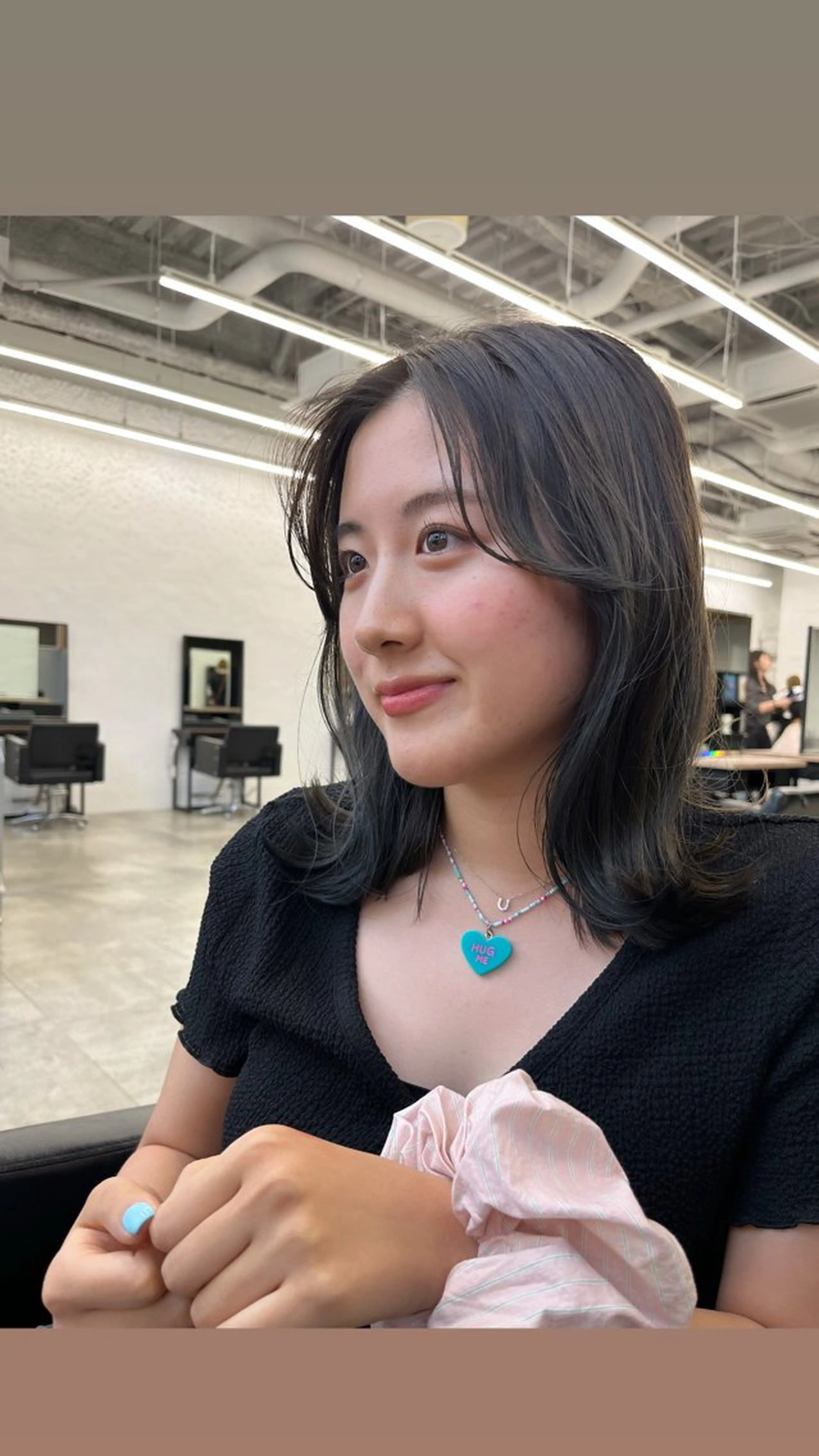 ミディアム ヘアカラー トリートメント 髪質改善/艶髪特化 /透明感✨️こうめいのヘアスタイル