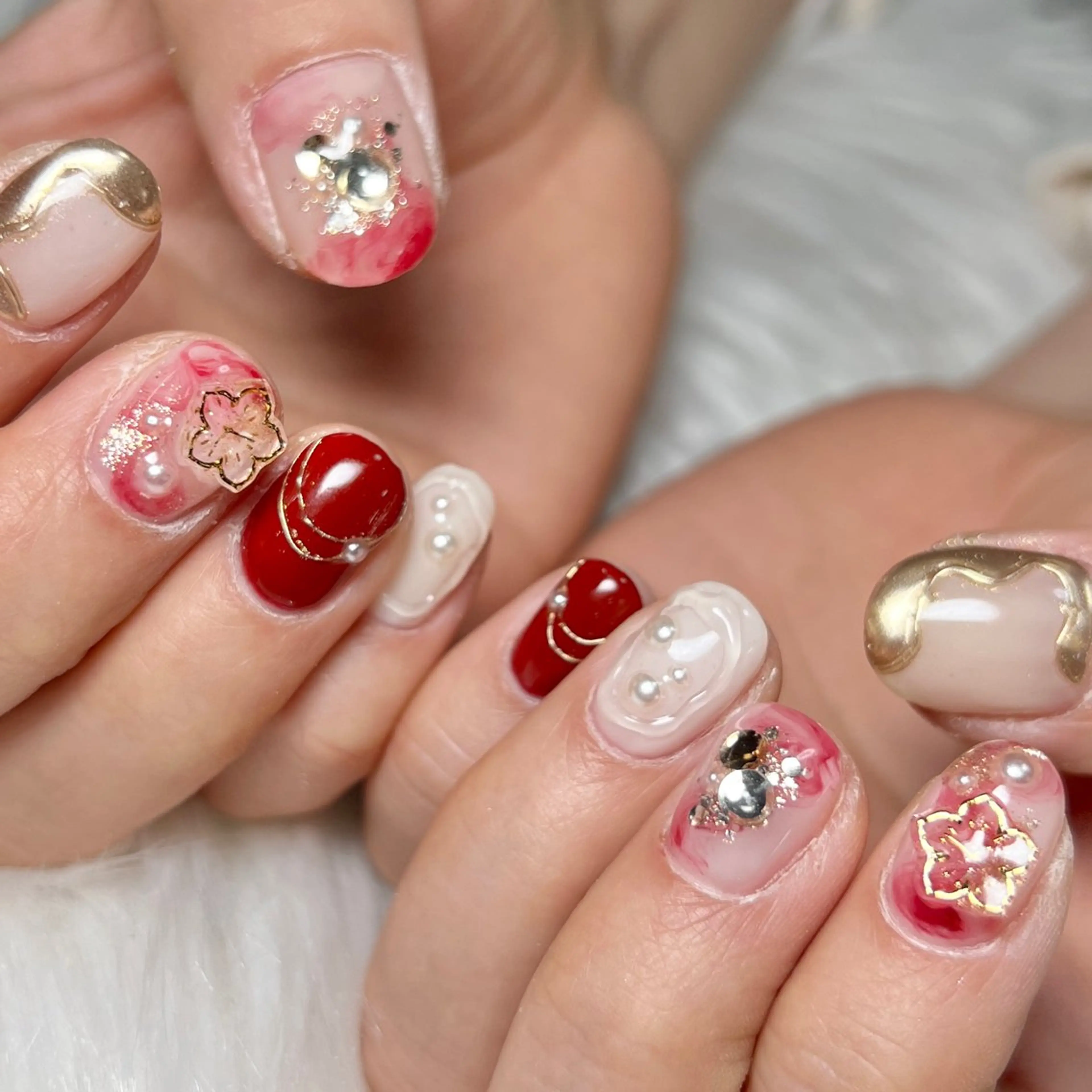 ネイル ハンドネイル 【Yappy🌈】 💖P-tanaのネイルデザイン