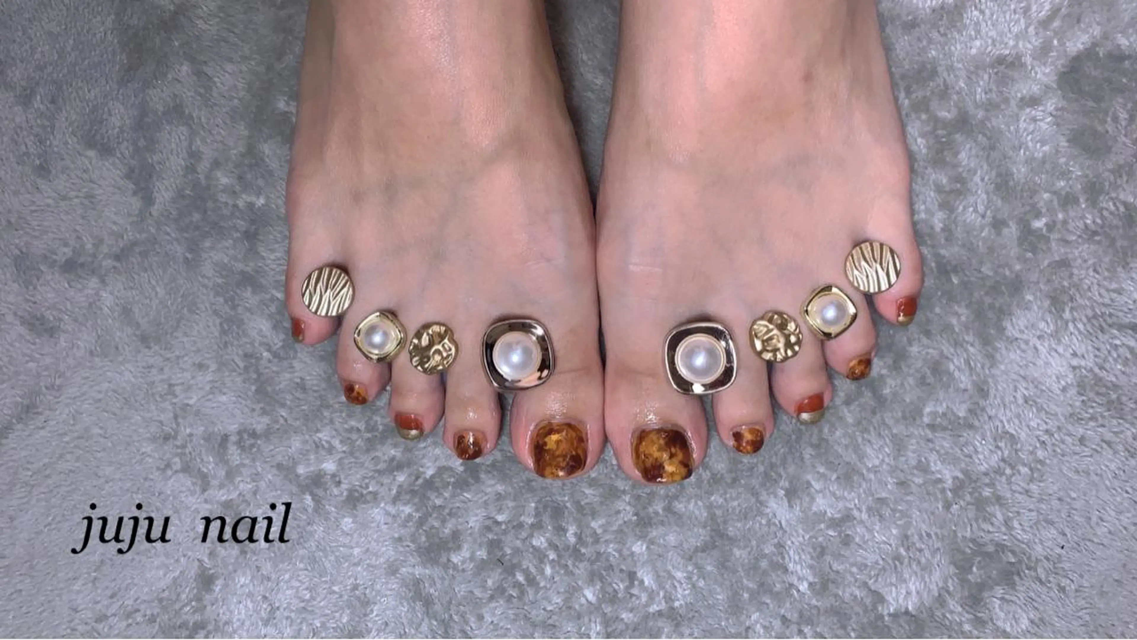 ネイル フットネイル juju nailのネイルデザイン