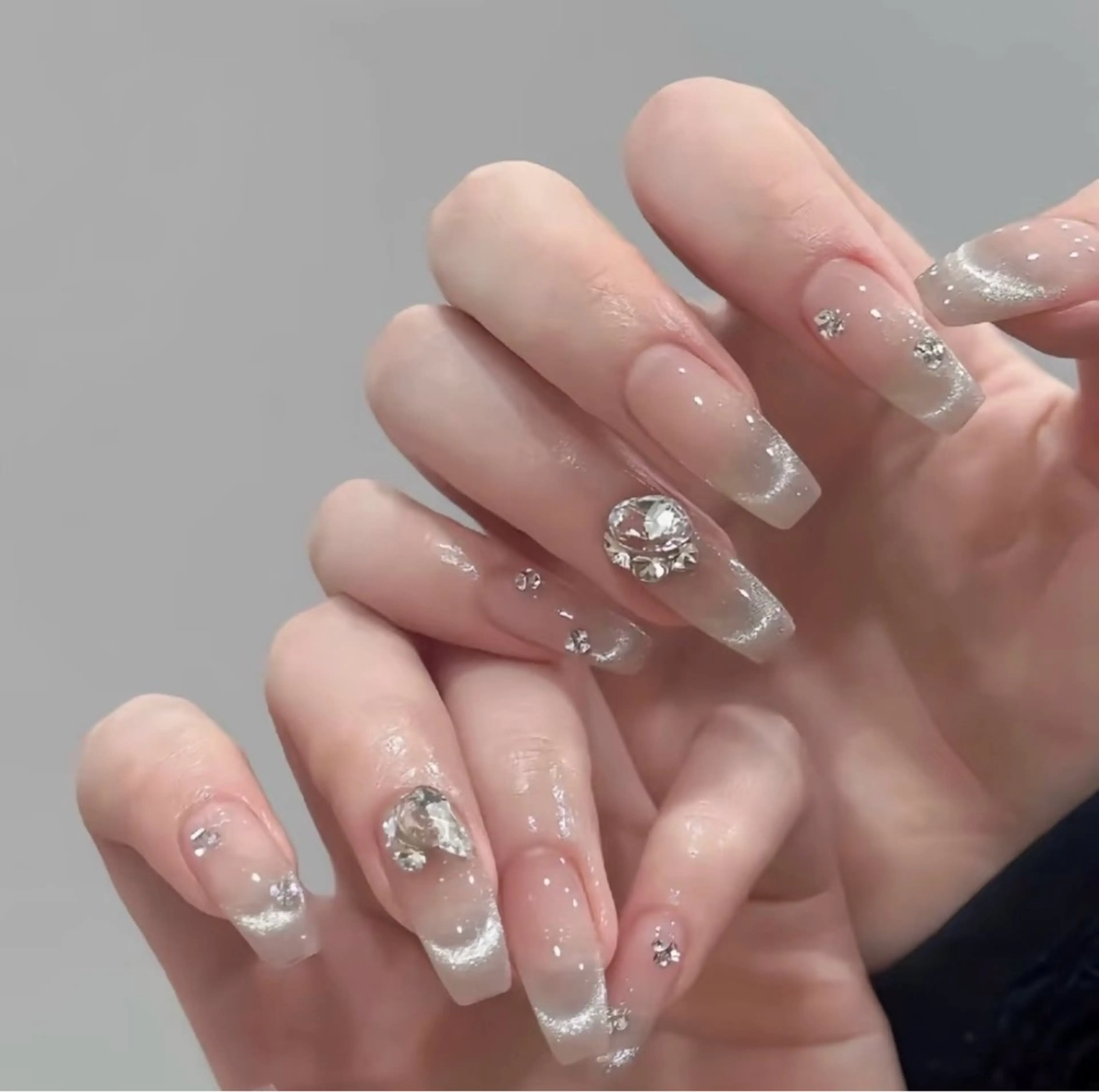 【HAND】チップ長さだし+定額デザイン¥13000→¥11000の写真