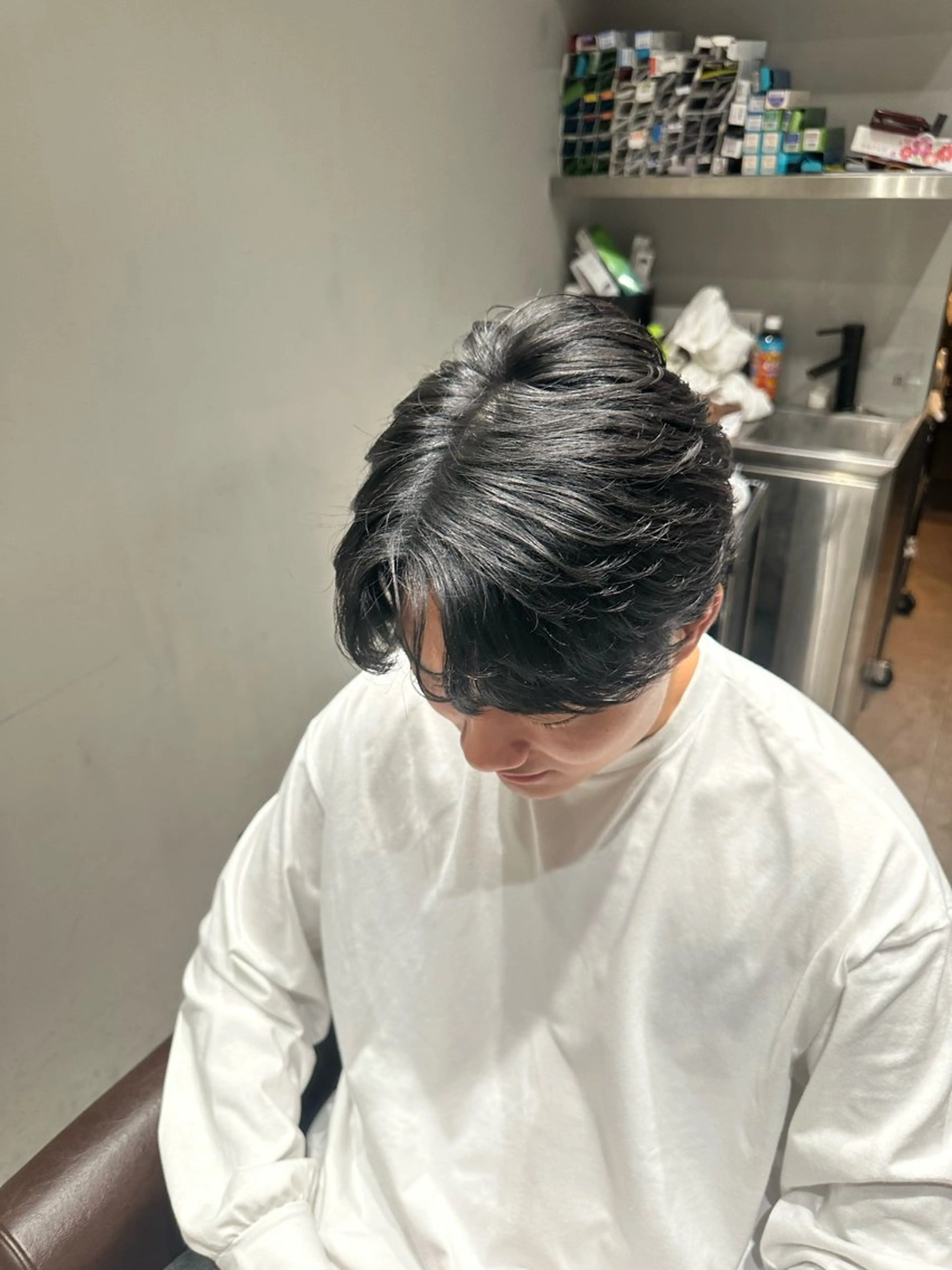 カラー メンズ カット メンズバレイヤージュ /町田/木村悠月のヘアスタイル