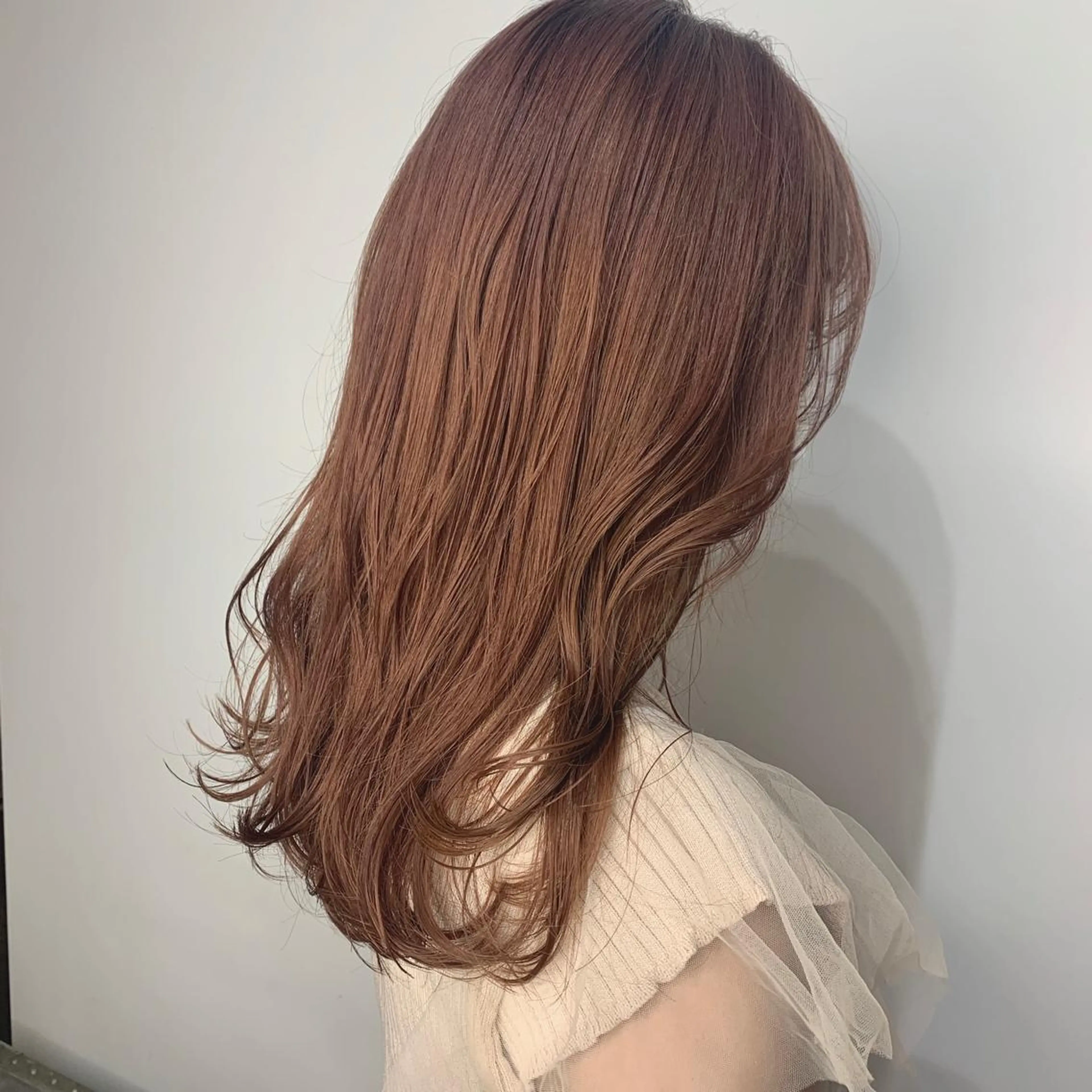 ミディアム カラー カット ヘアカラー HARUKA韓国ヘア /Luana梅田のヘアスタイル