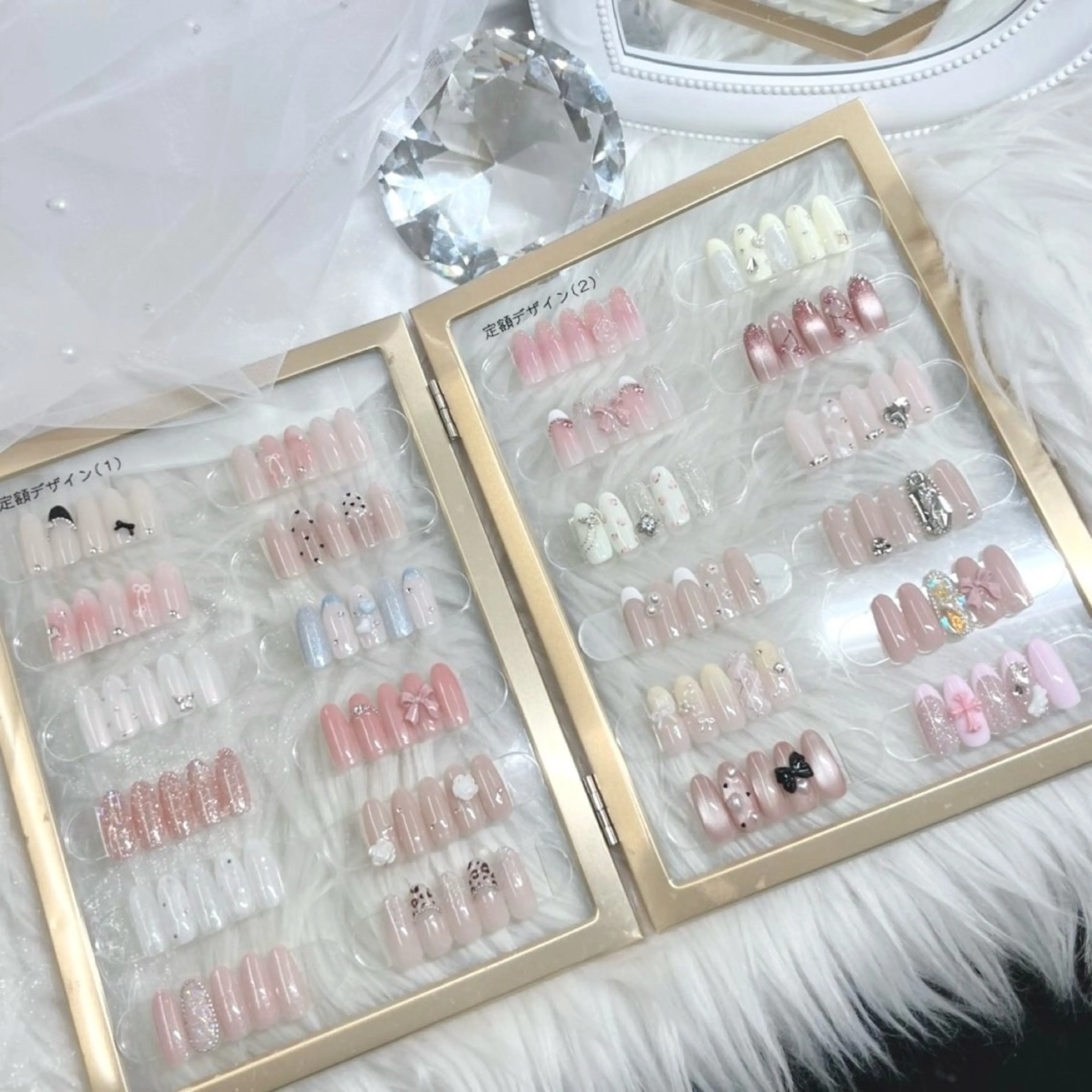 ロング ハンドネイル Nailsalon Angeのネイルデザイン