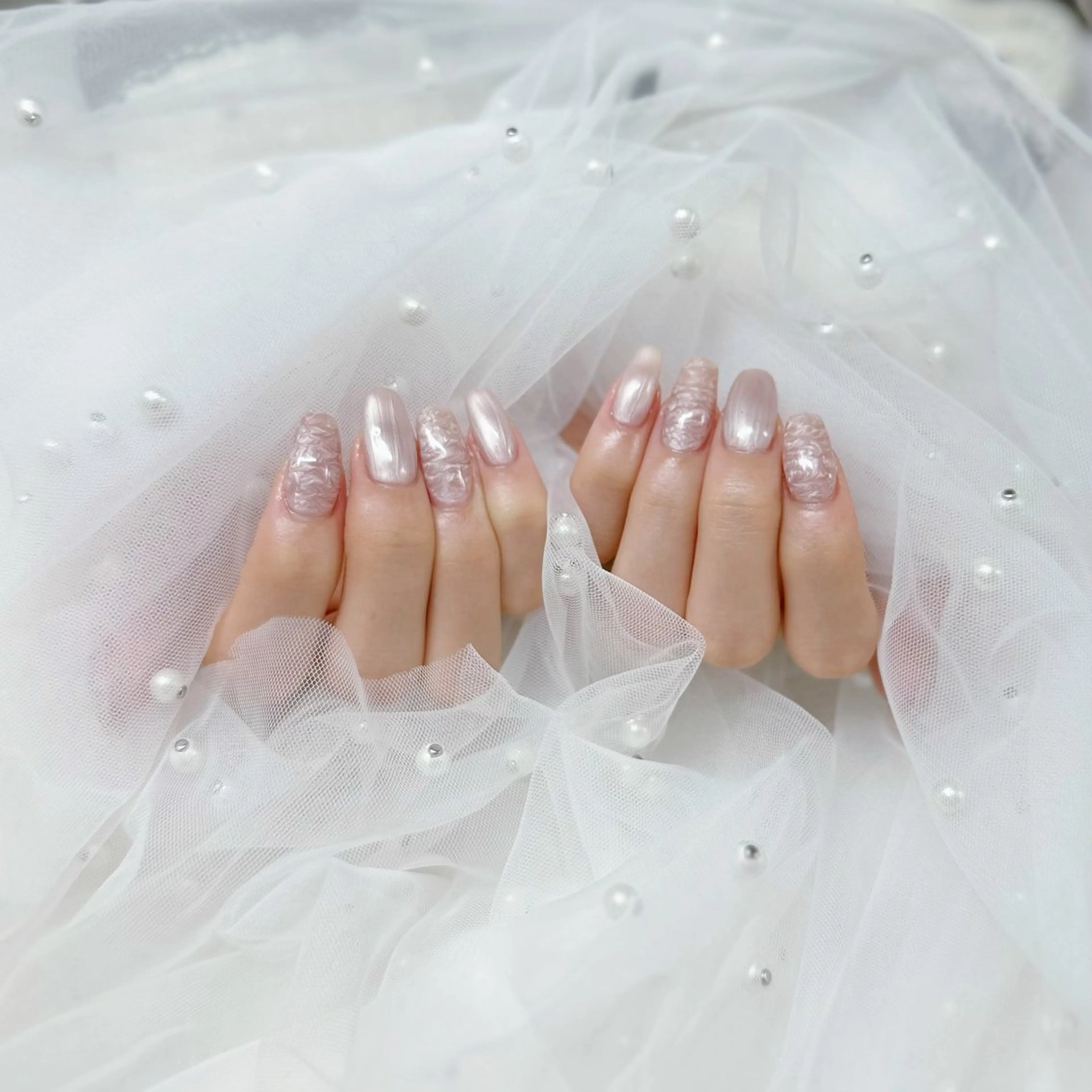 ネイル Hana NAIL所属・🩵 Rin🩵のネイルデザイン