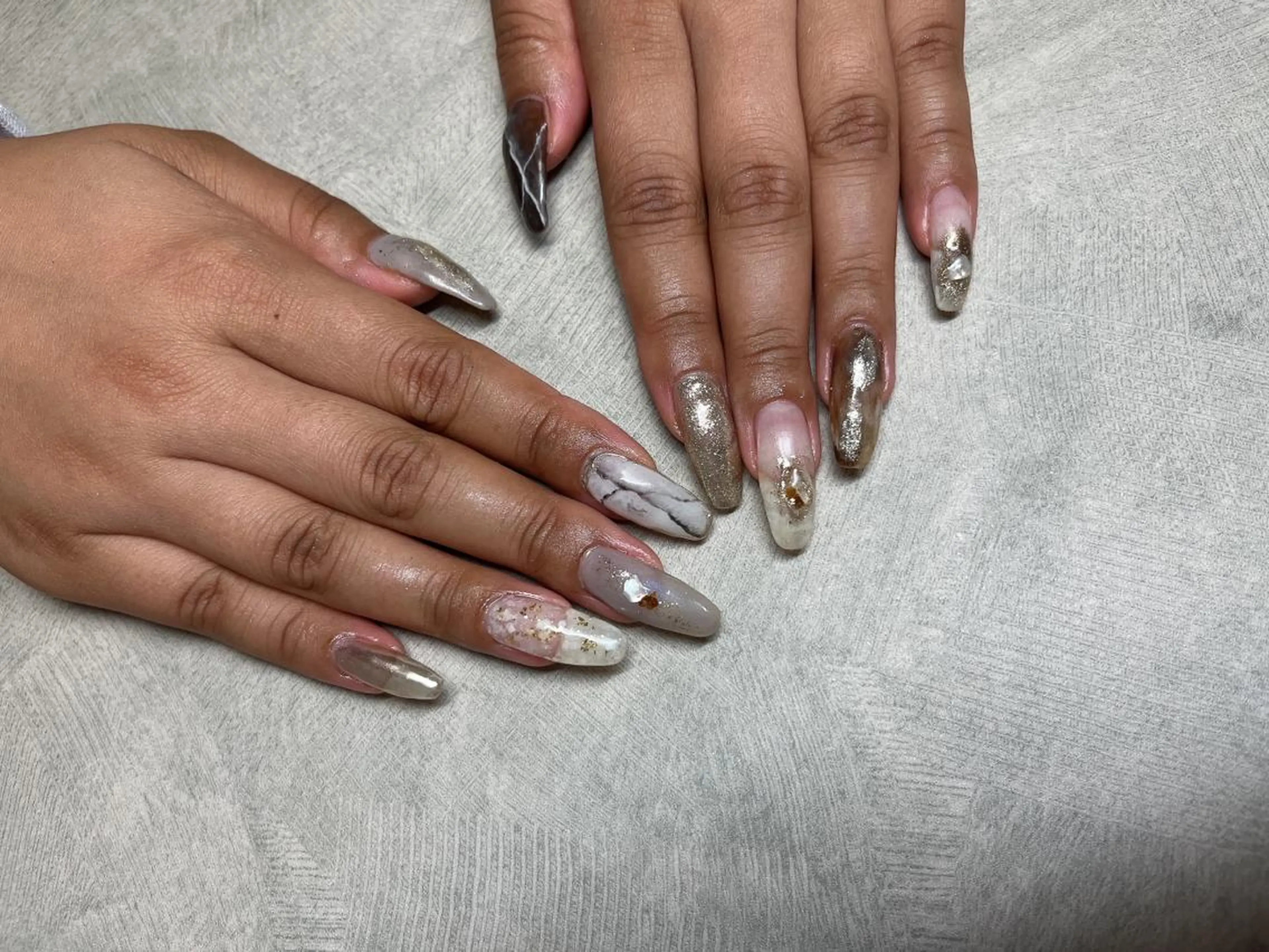 ネイル ニュアンスネイル MIKA ♡のネイルデザイン