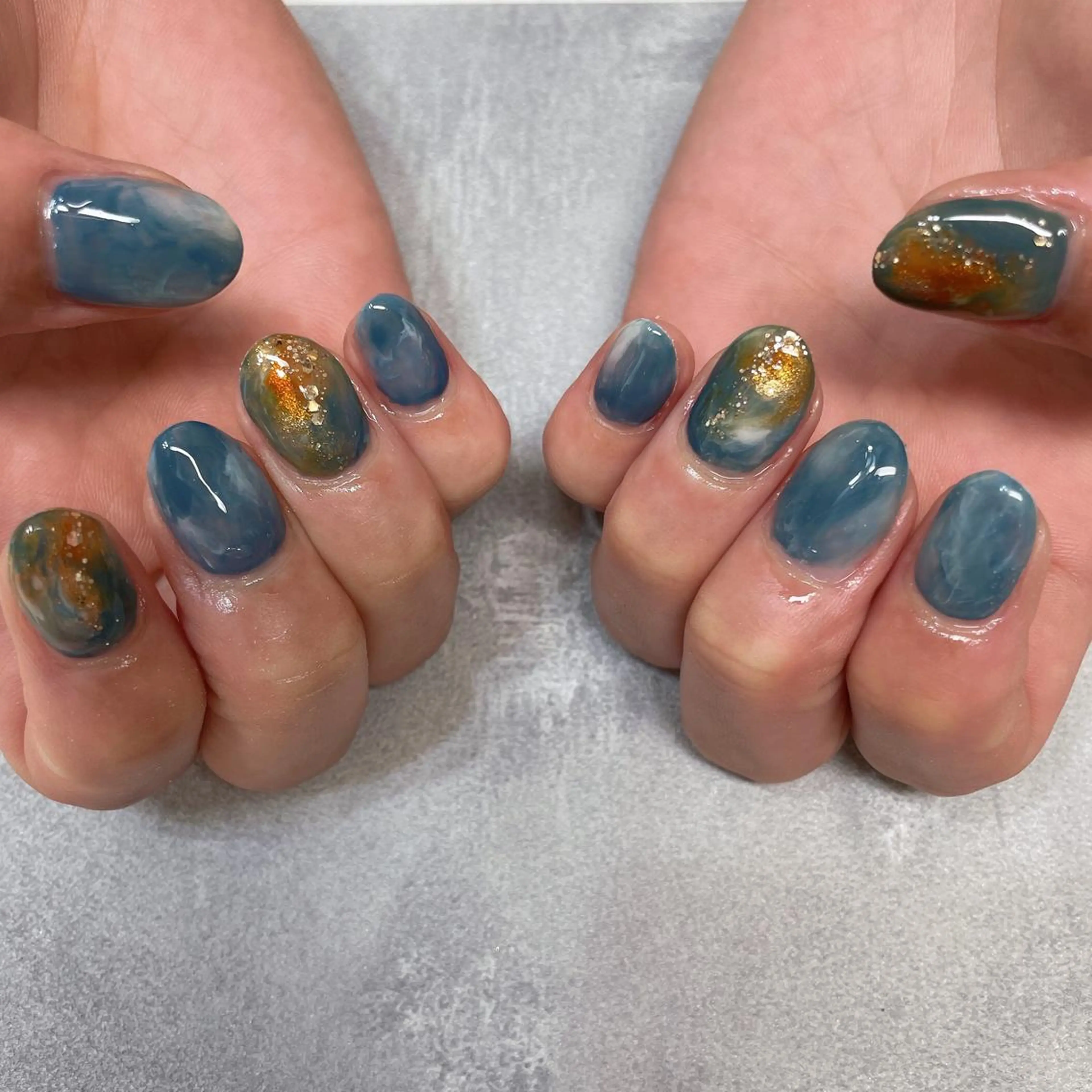 ネイル ニュアンス🌿‬ Aivy./アイビーのネイルデザイン