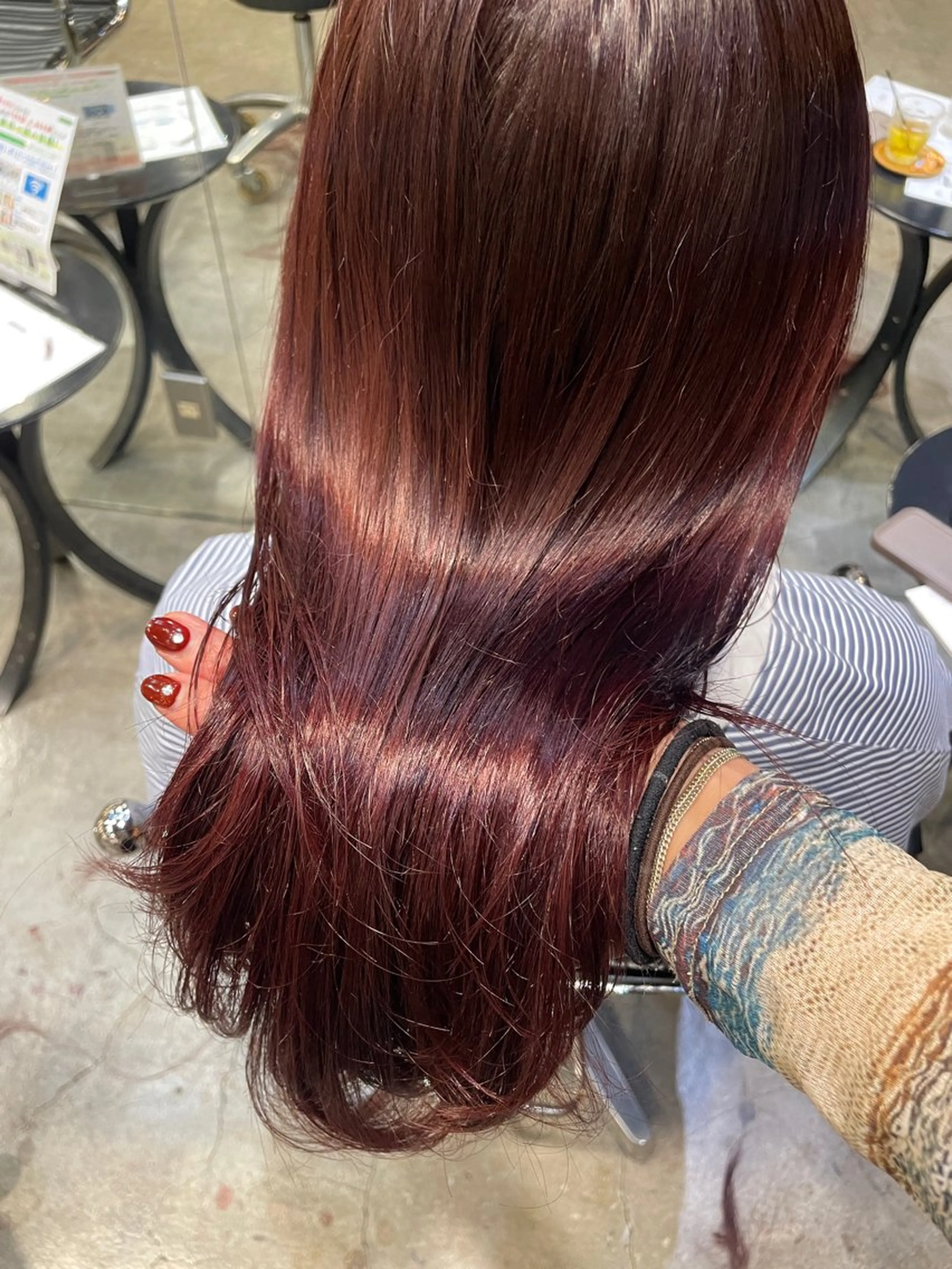 ロング カラー カット ヘアカラー トリートメント 似合わせカラー / レイヤーMADOKAのヘアスタイル