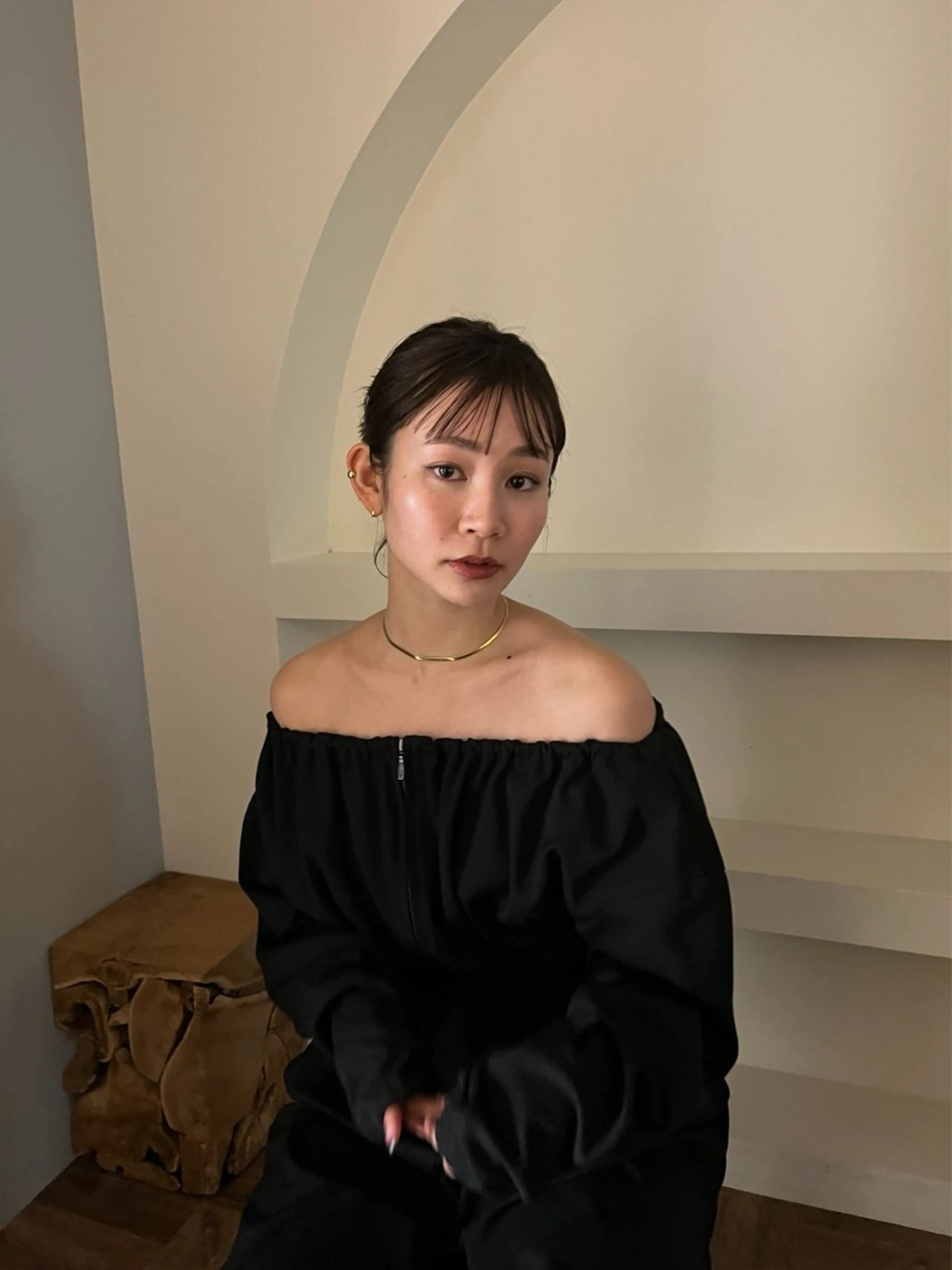 ショート カラー カット ヘアカラー トリートメント ヘッドスパ オリーブ/縮毛♡ Natsuno🩰のヘアスタイル