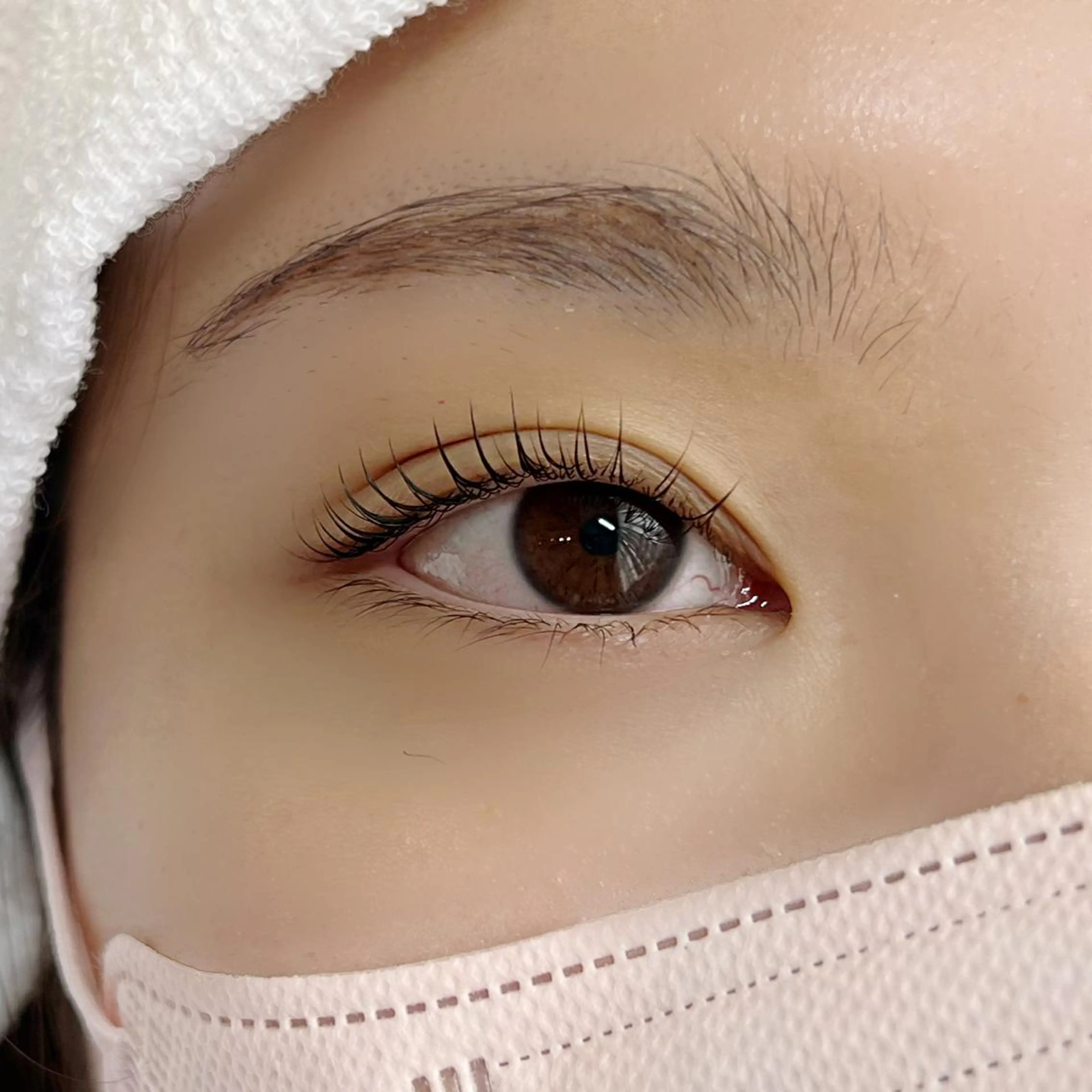 マツエク・マツパ パリジェンヌラッシュリフト こだわりカラー🕊️ 坪井美南🌼のマツエク・マツパデザイン