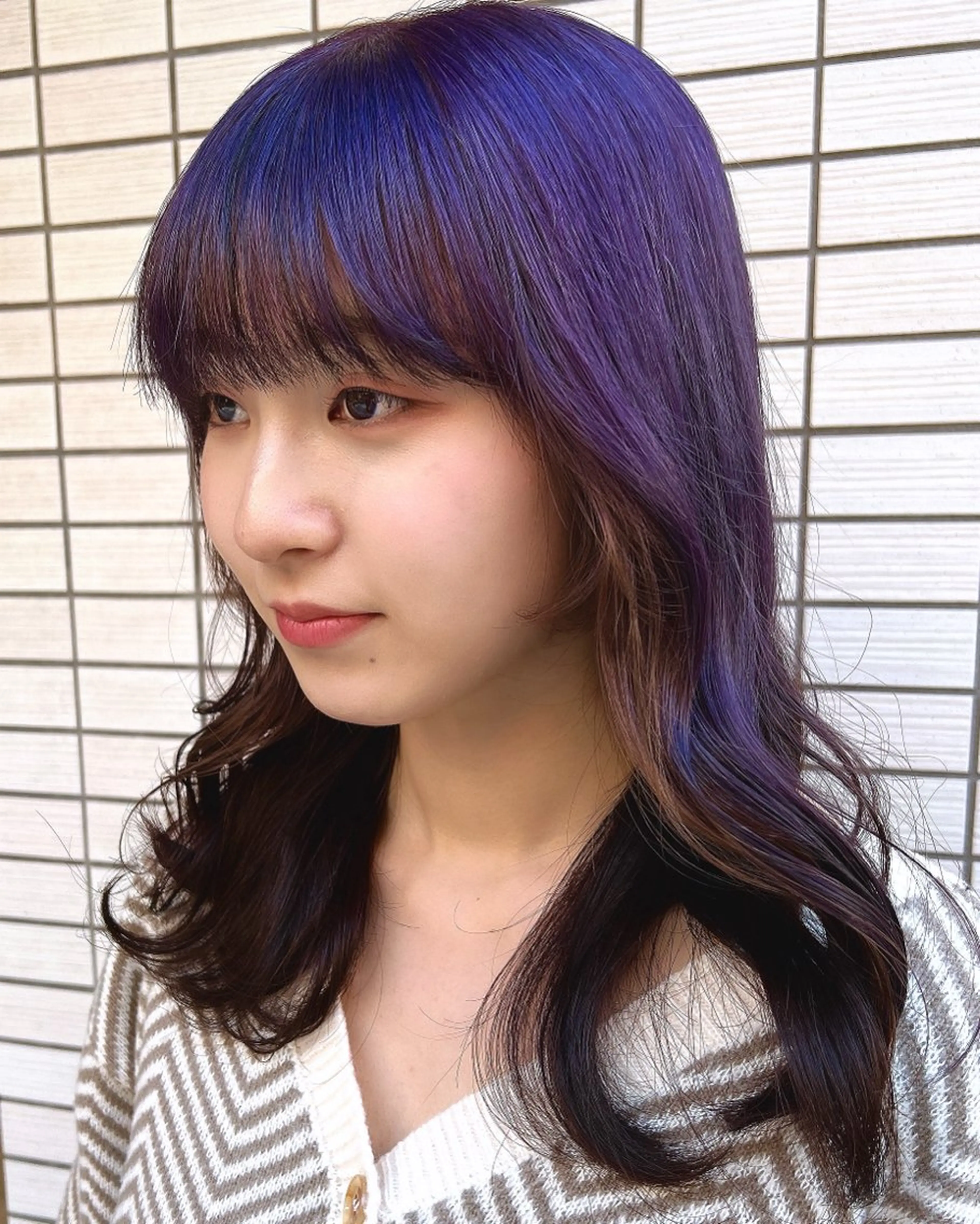 ミディアム カラー 💎透明感カラー特化 💎TAISEIのヘアスタイル