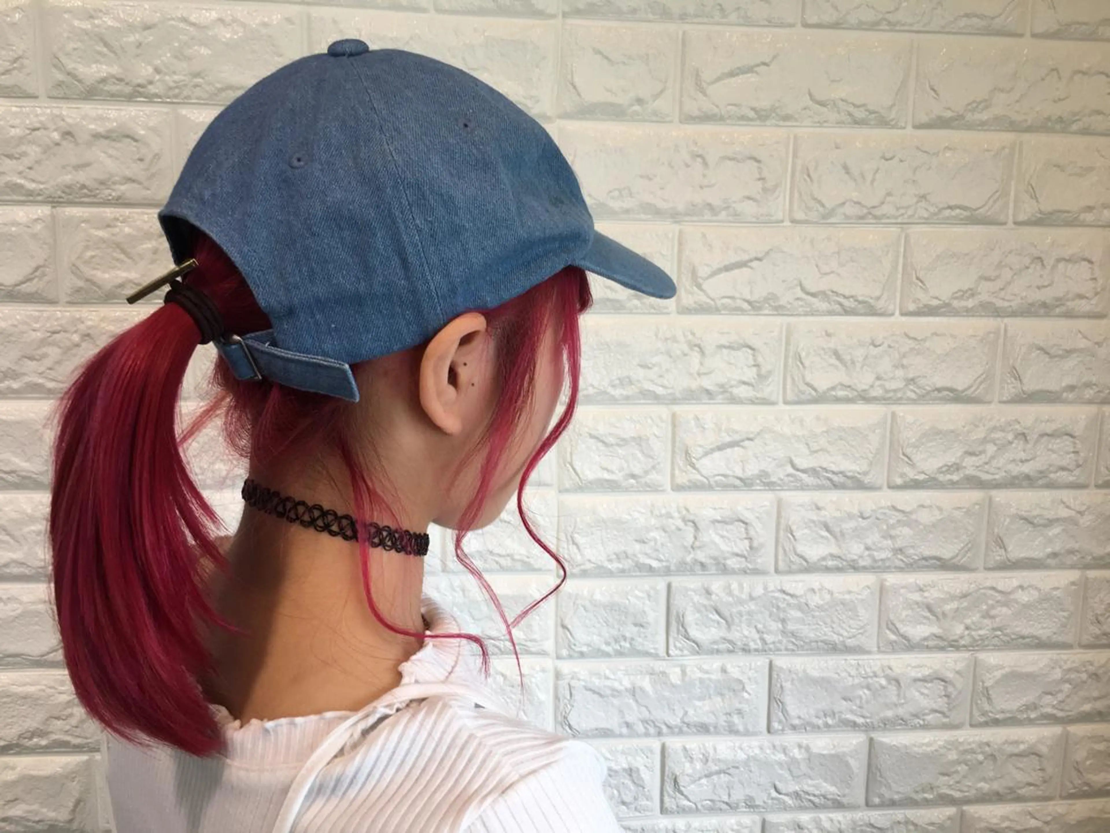 ミディアム カラー ブリーチ ピンクカラー 🌿‬ ܸAir 透明感🌱西村知佳のヘアスタイル