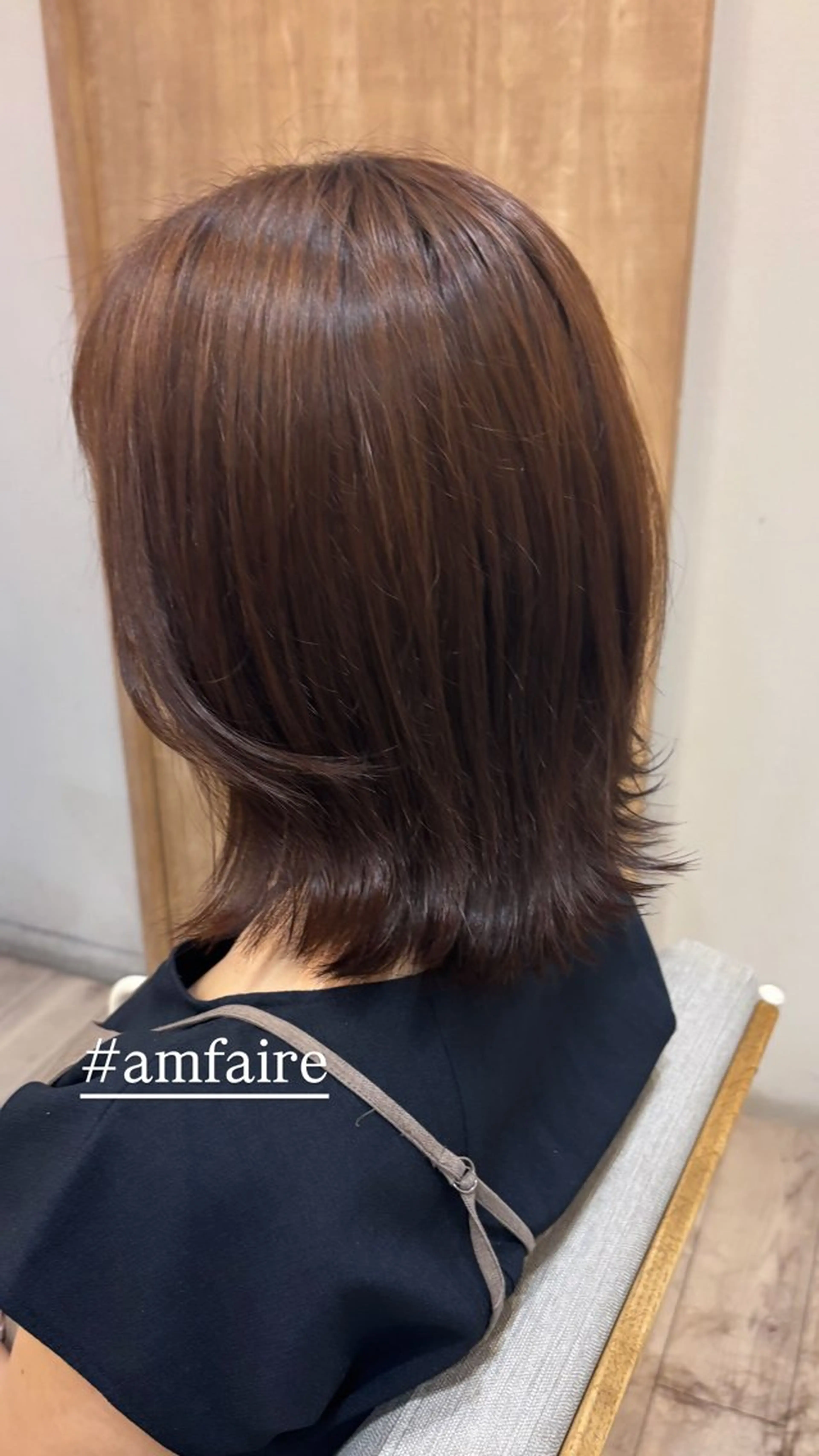 ミディアム shimizu .のヘアスタイル