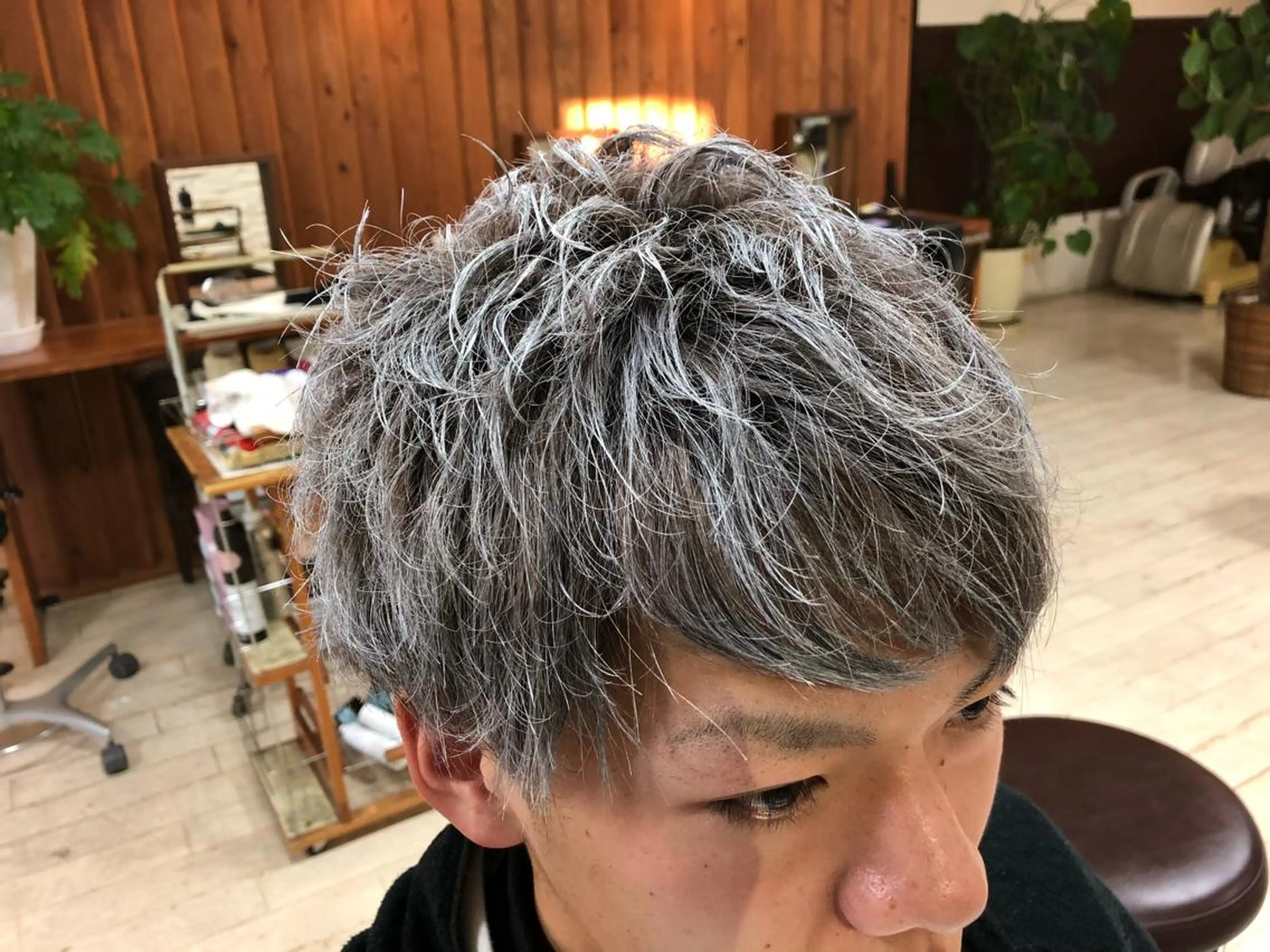 ショート 田中 就のヘアスタイル