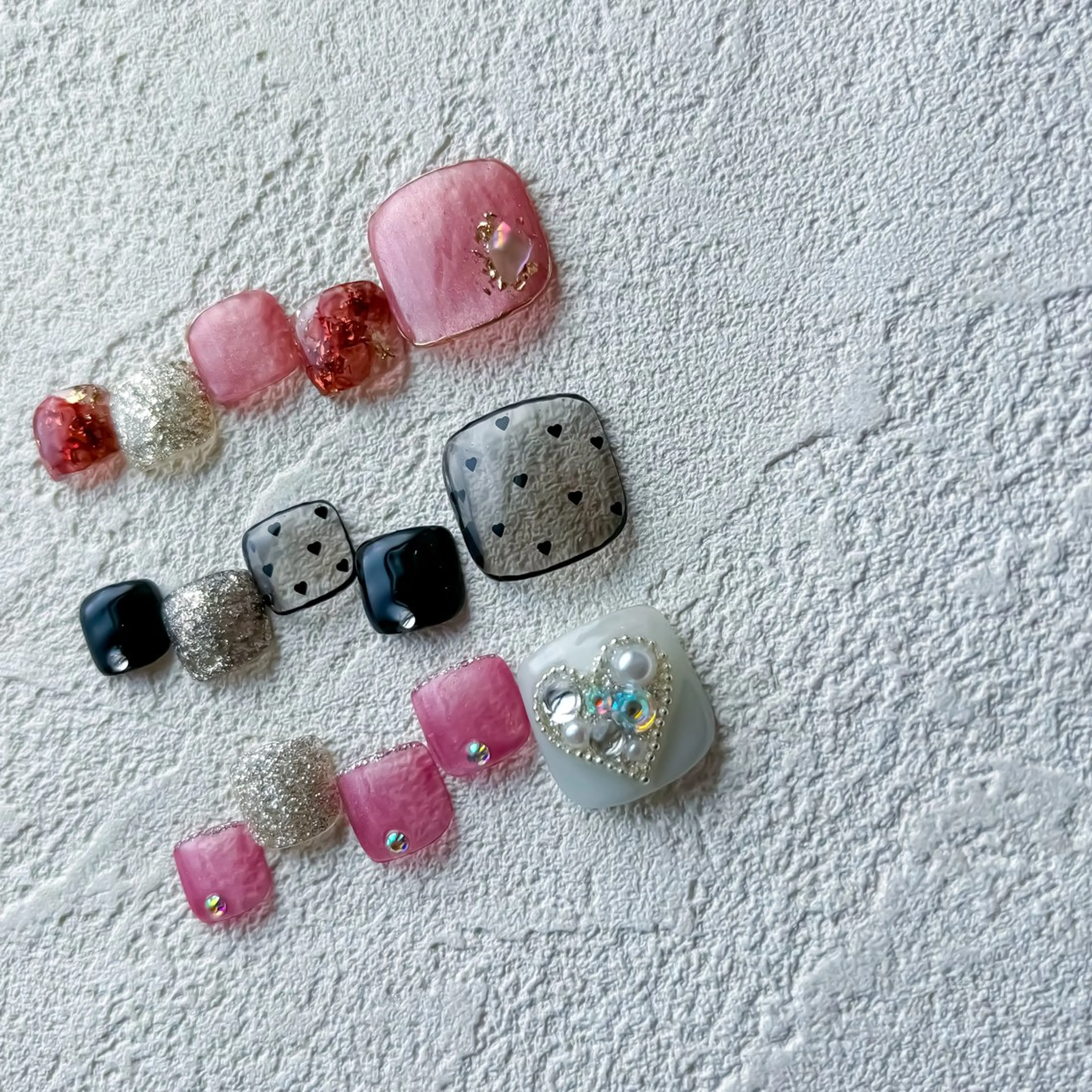 ★フットジェルネイル★オフなし(お時間目安1.5時間）の写真