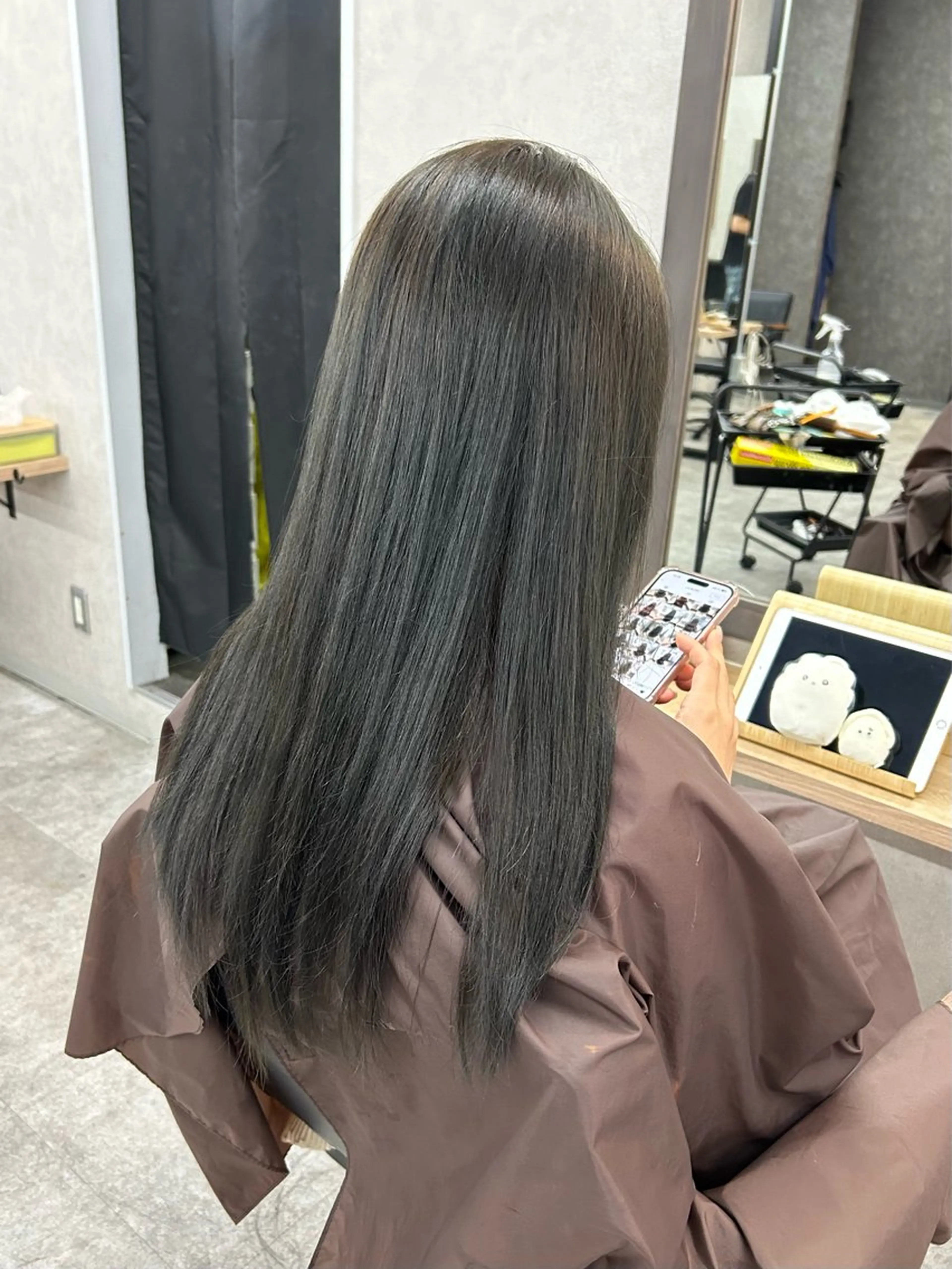 ロング カラー いなみね はるきのヘアスタイル