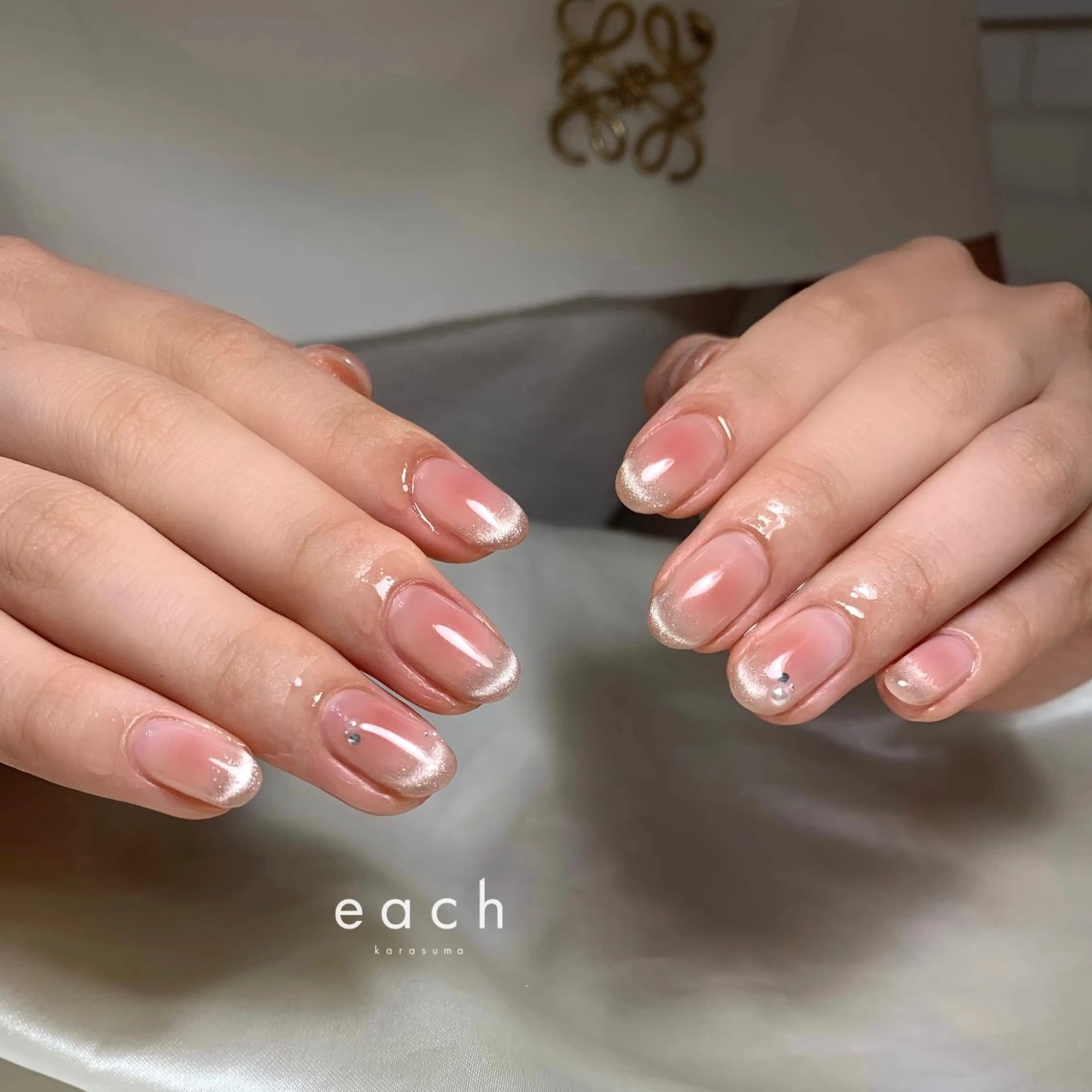 ネイル マグネットネイル each Hibikiのネイルデザイン