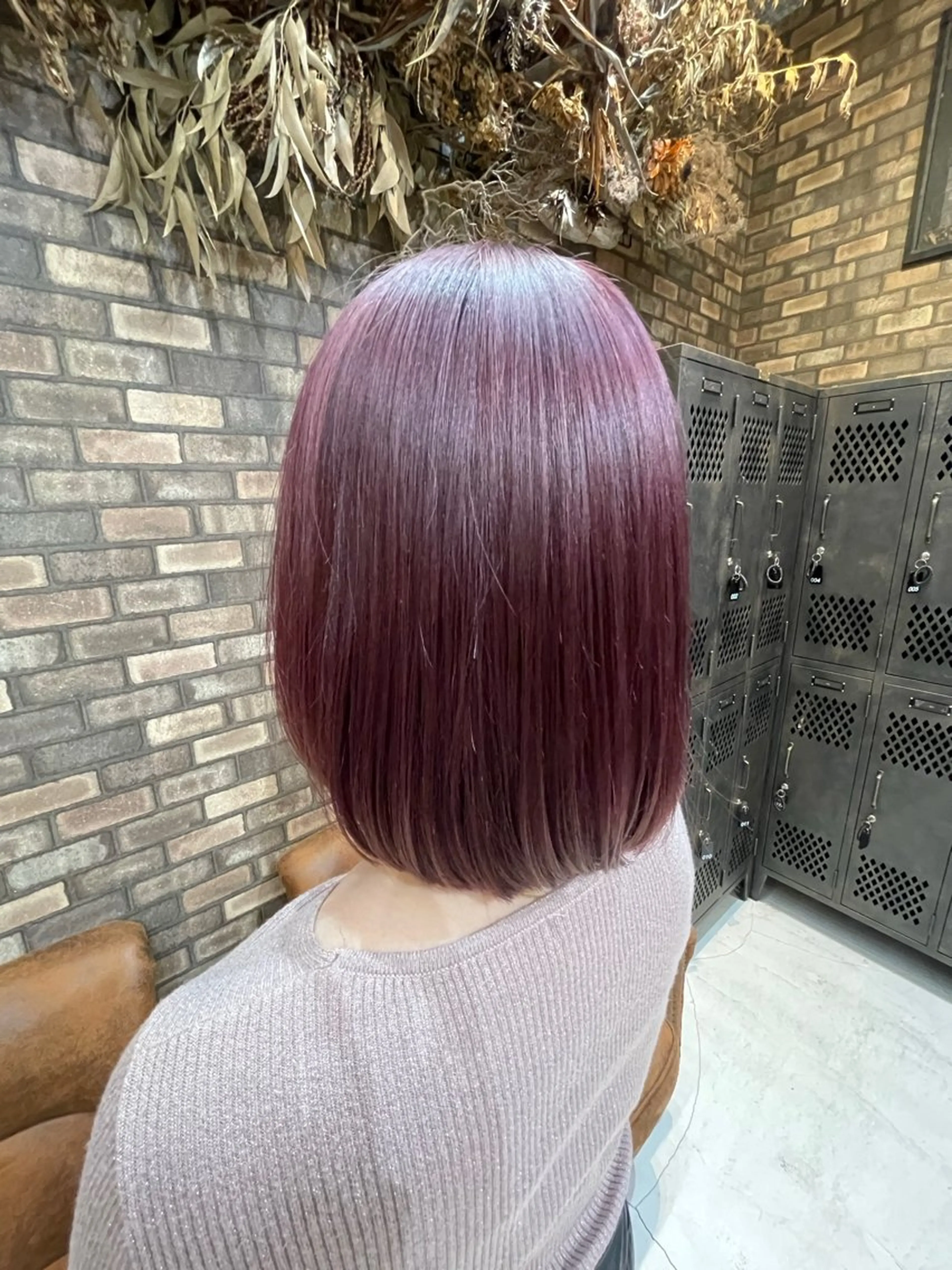 ミディアム カラー ✨ハイトーン✨ダブル カラー✨シバサキのヘアスタイル