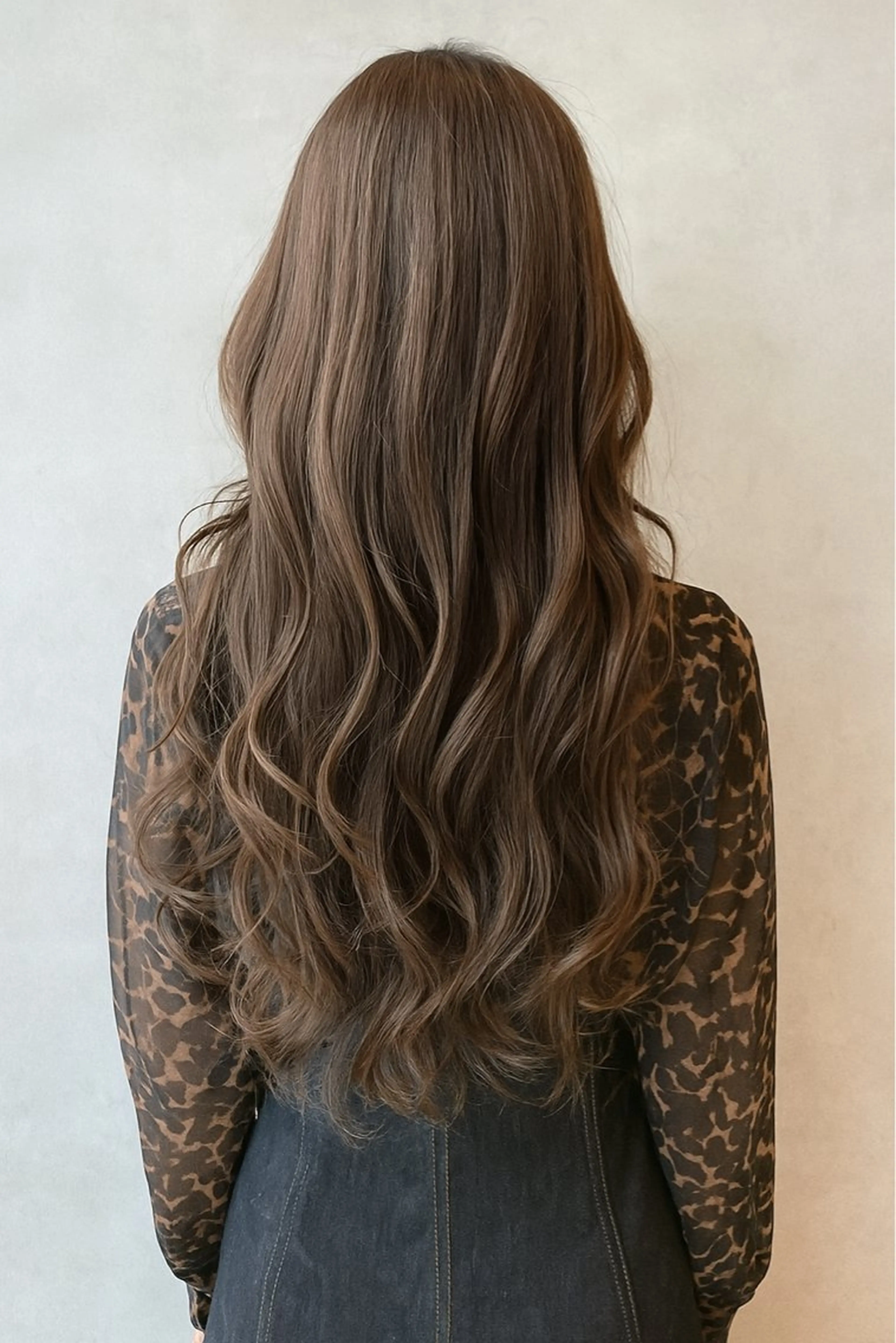 ロング ミストバング ボブ ハイライト 髪質改善 韓国風ヘア The Apartment of Solon Citta 船橋609所属・髪質改善/縮毛矯正/ 美髪/個室/ハラのヘアスタイル