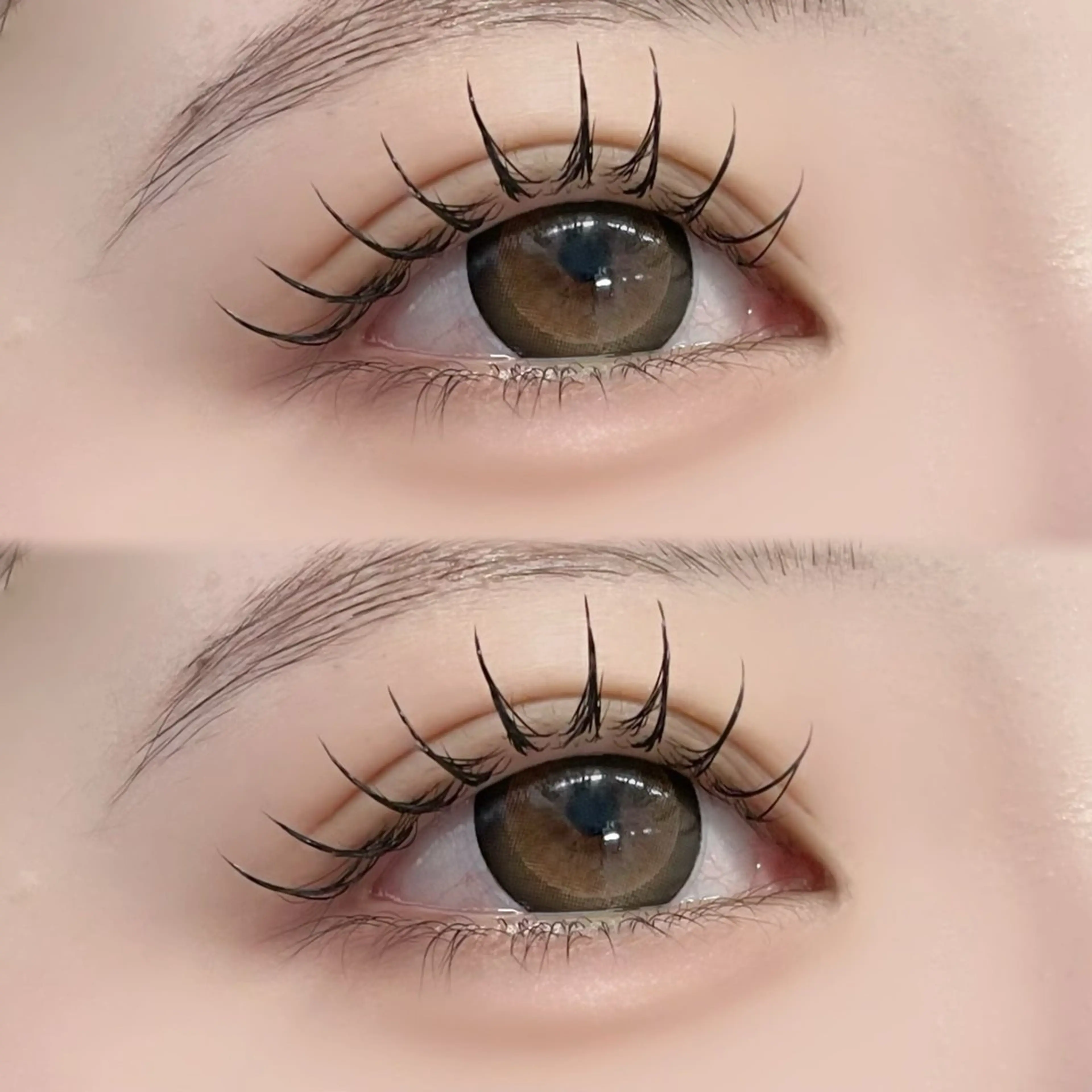 マツエク・マツパ フラットラッシュ 韓国風マツエク マツエク 横浜 eyelist しみず🌙💭のマツエク・マツパデザイン